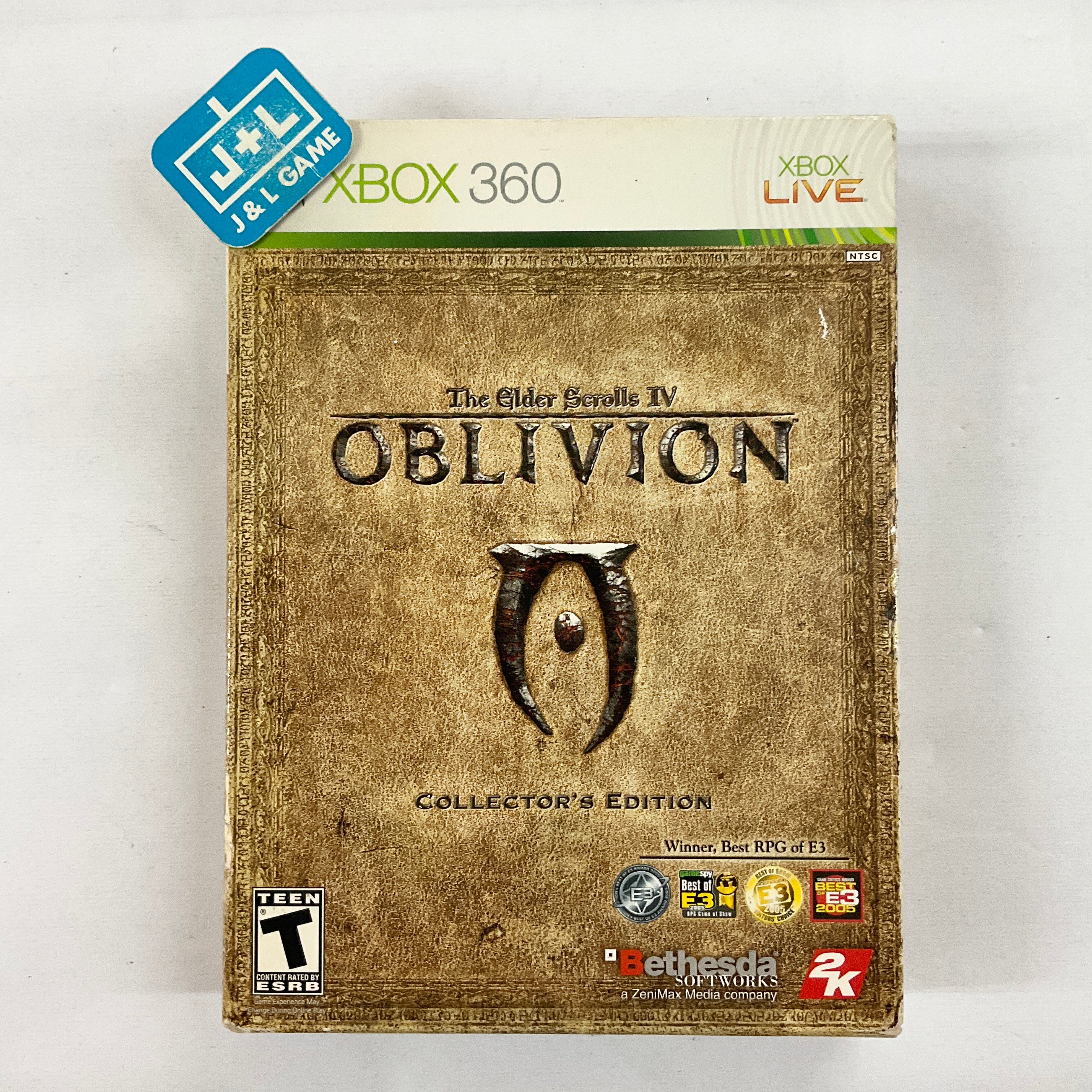 The Elder Scrolls IV: Oblivion (Collector's Edition) - Xbox 360 [Pre-Owned] Video Games 2K Games   