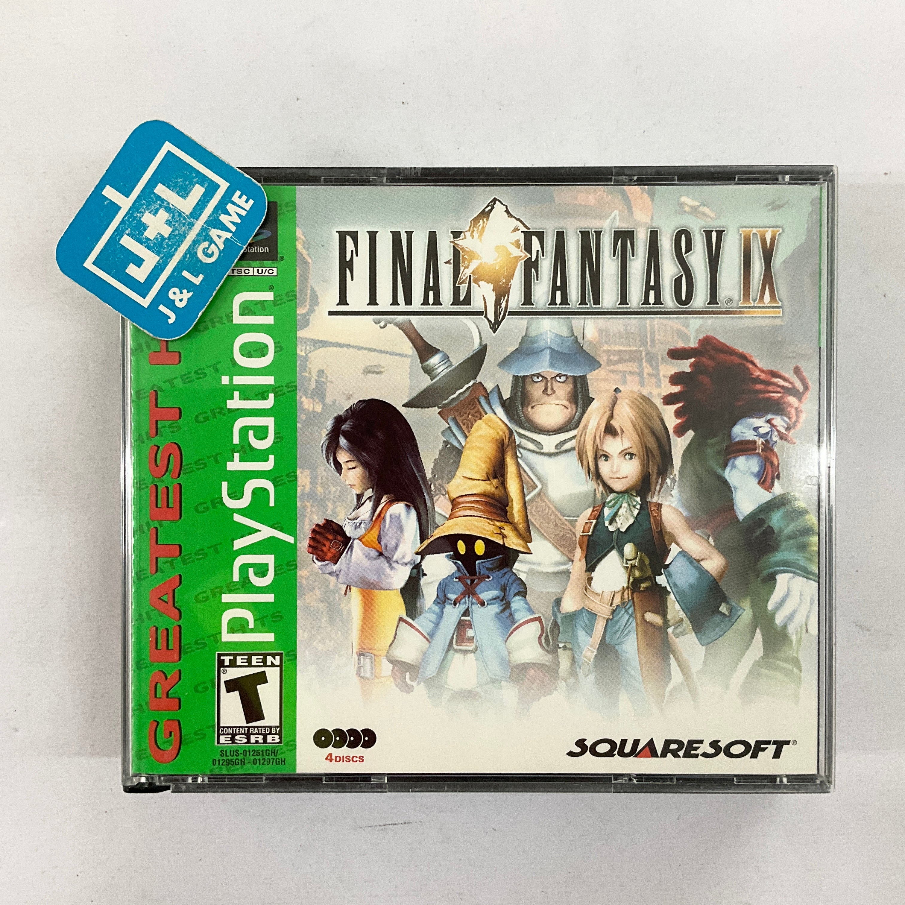 Final Fantasy IX (Greatest Hits) - (PS1) PlayStation 1 [Pre-Owned] Video Games Square Enix   