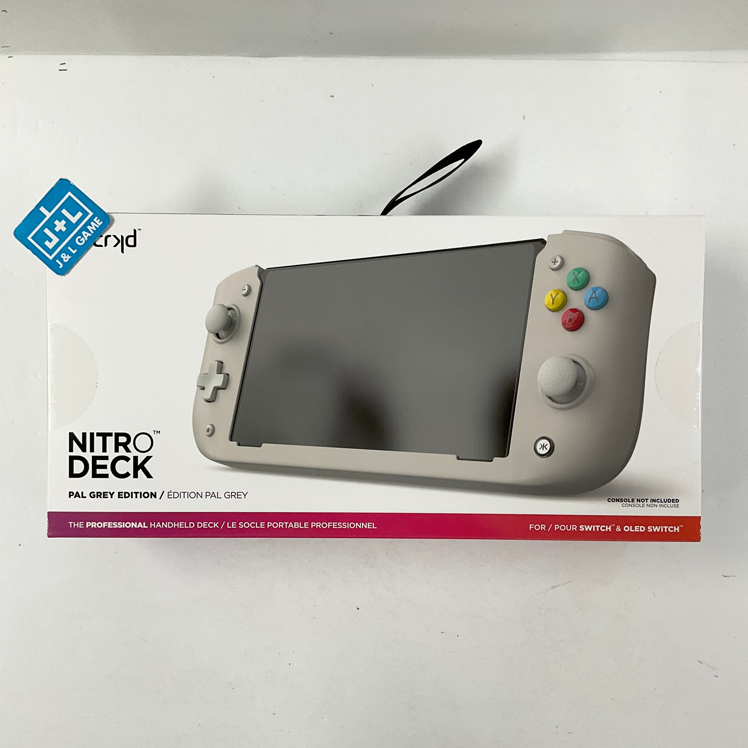 CRKD Nitro Deck (PAL Grey) - (NSW) Nintendo Switch ACCESSORIES CRKD   