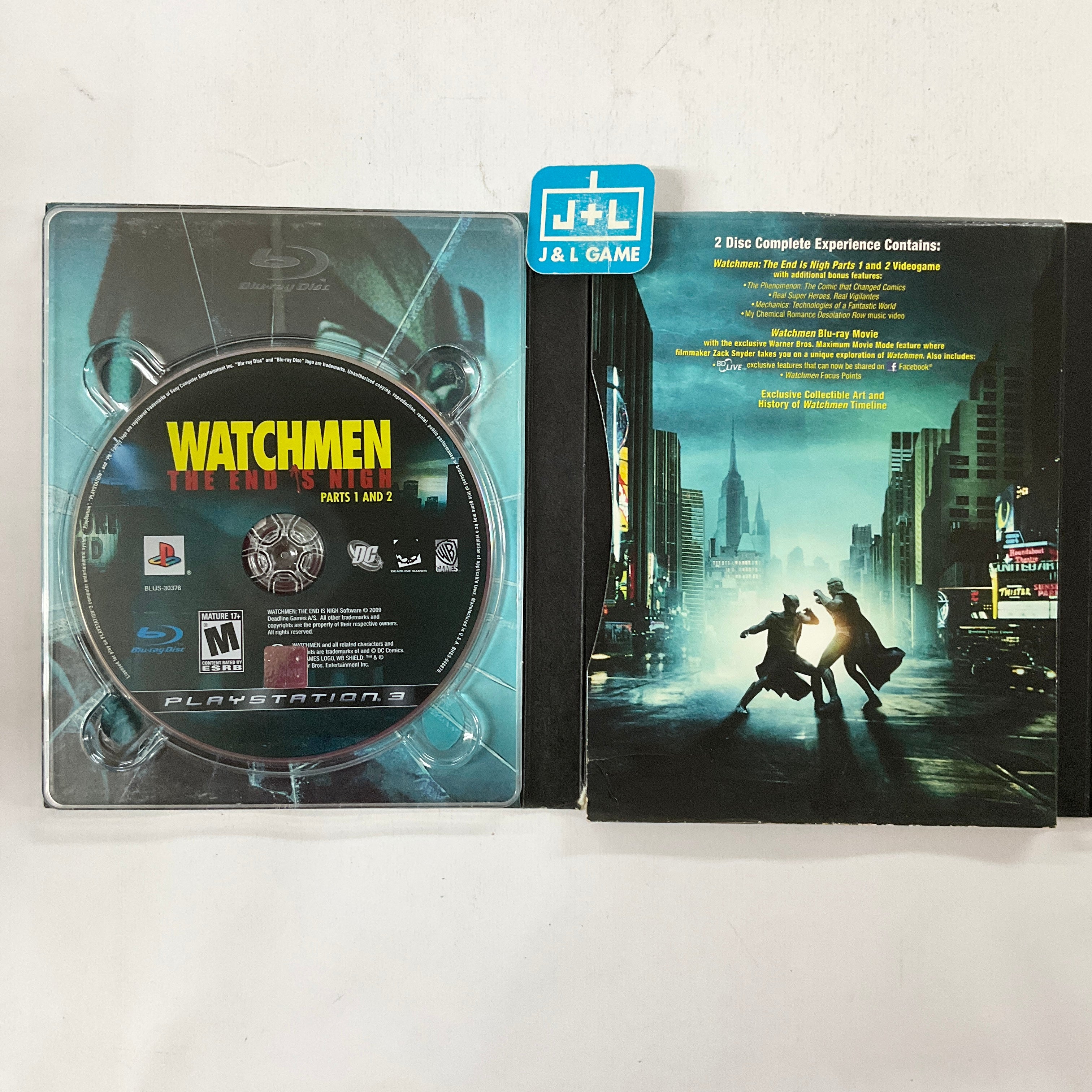 Watchmen: The End Is Nigh Complete Experience - (PS3) PlayStation 3 [Pre-Owned] Video Games Warner Bros. Interactive Entertainment   