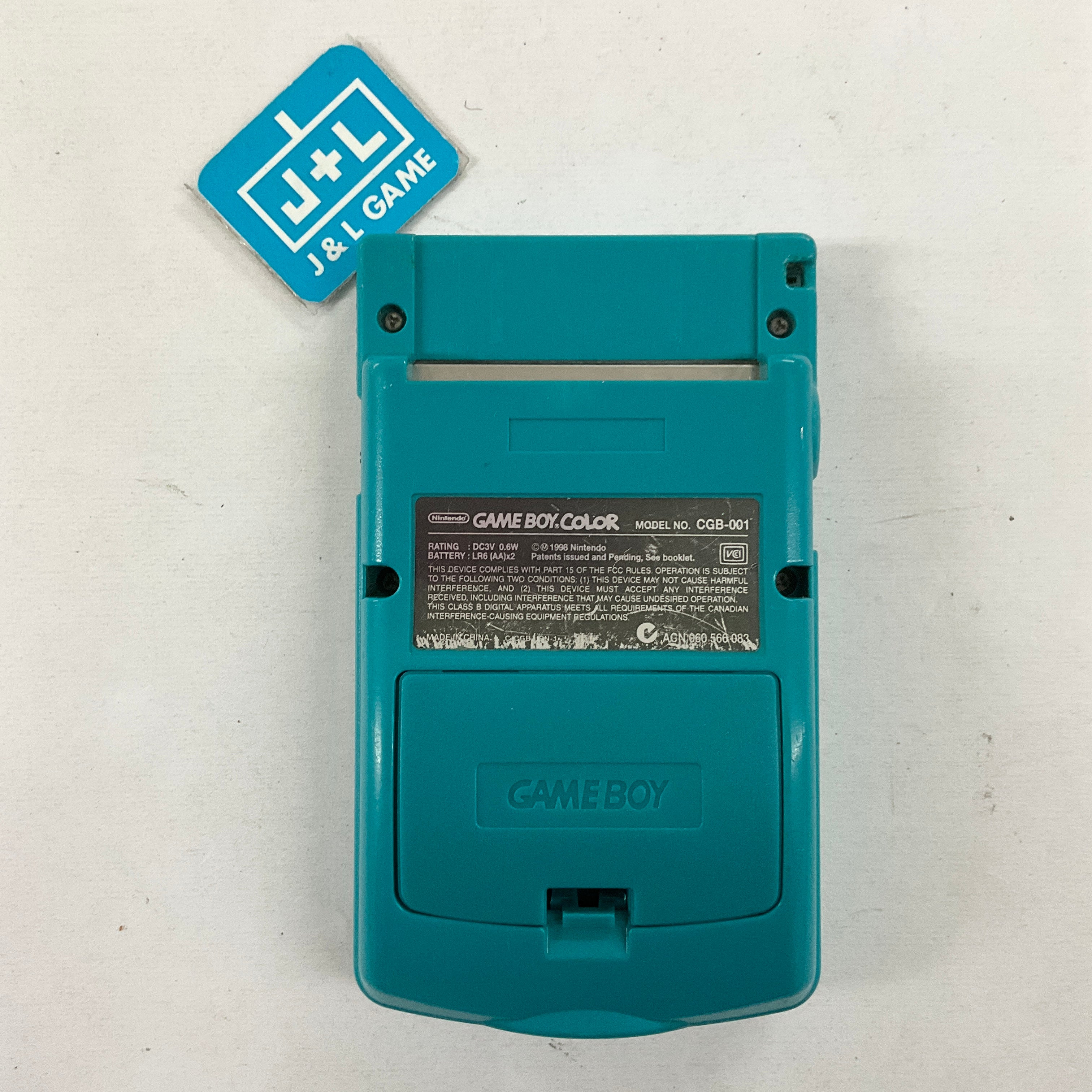 Nintendo Game Boy Color Console (Teal) - (GBC) Game Boy Color [Pre-Owned] Consoles Nintendo   