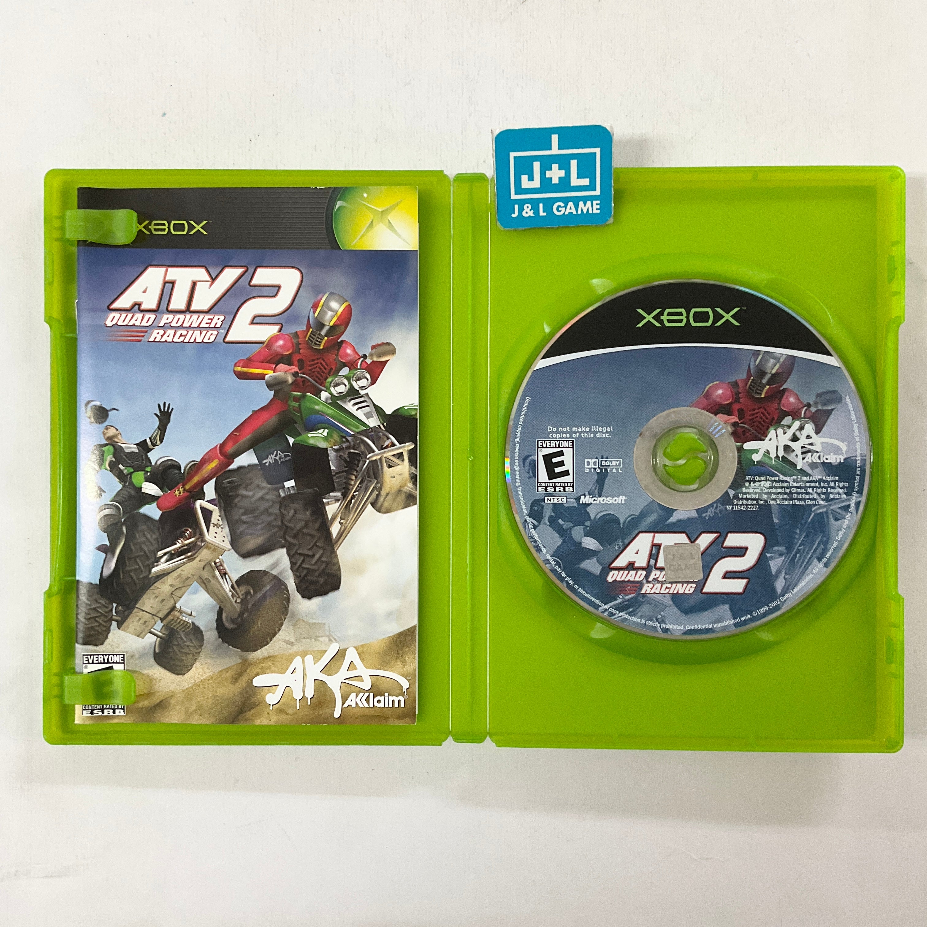 ATV Quad Power Racing 2 - (XB) Xbox [Pre-Owned] Video Games Acclaim