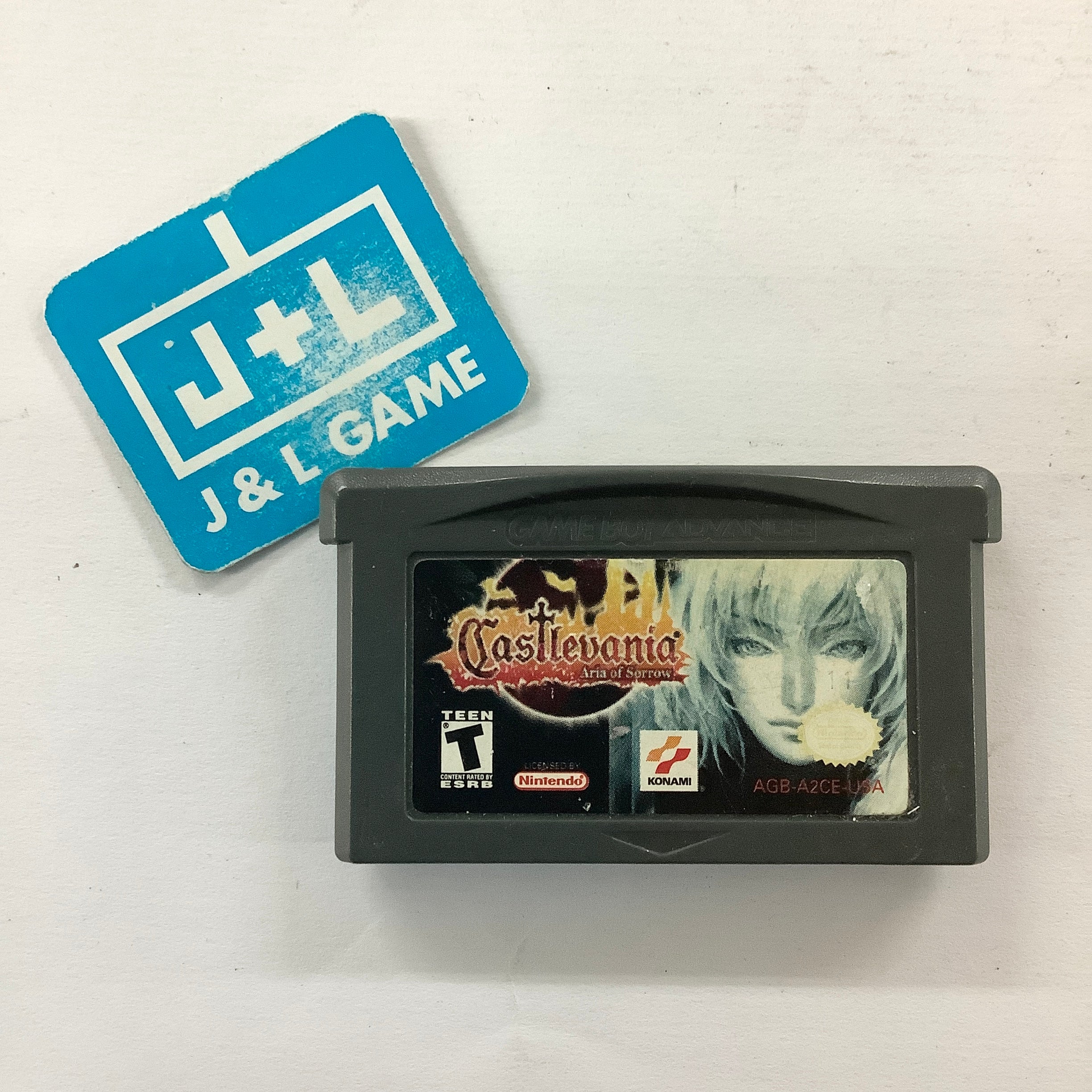 Castlevania Aria of 2024 Sorrow for Nintendo Gameboy Advance