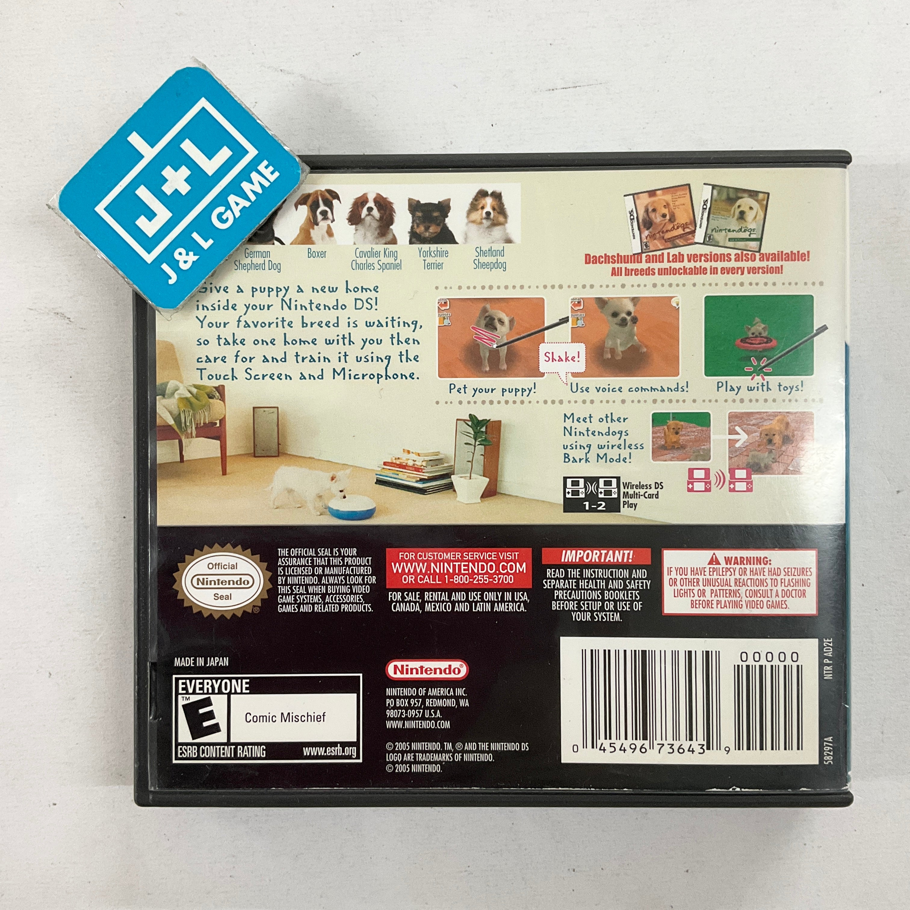 Nintendogs Chihuahua & Friends - (NDS) Nintendo DS [Pre-Owned] Video Games Nintendo   