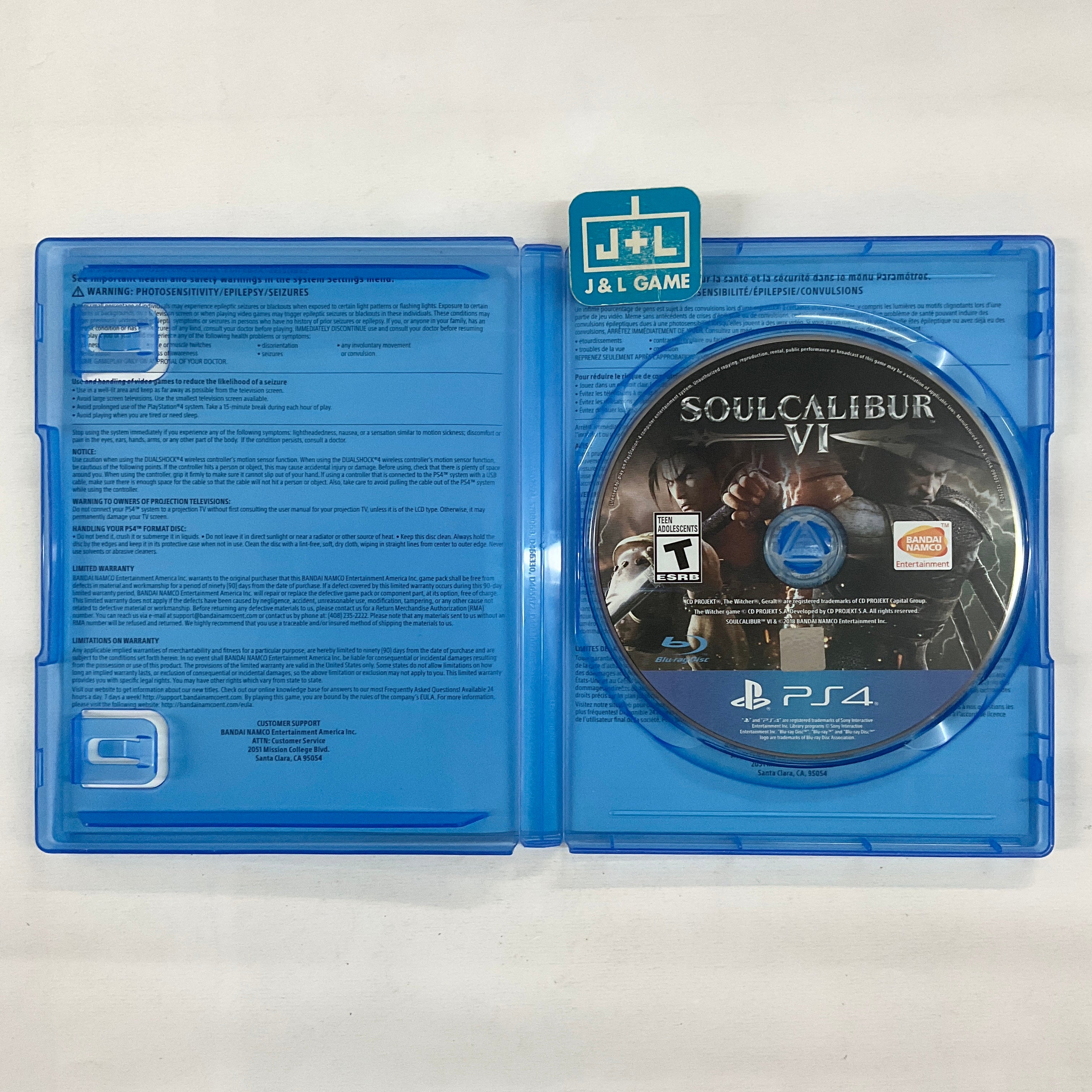 SoulCalibur VI - (PS4) PlayStation 4 [Pre-Owned] Video Games Bandai Namco Entertainment America   