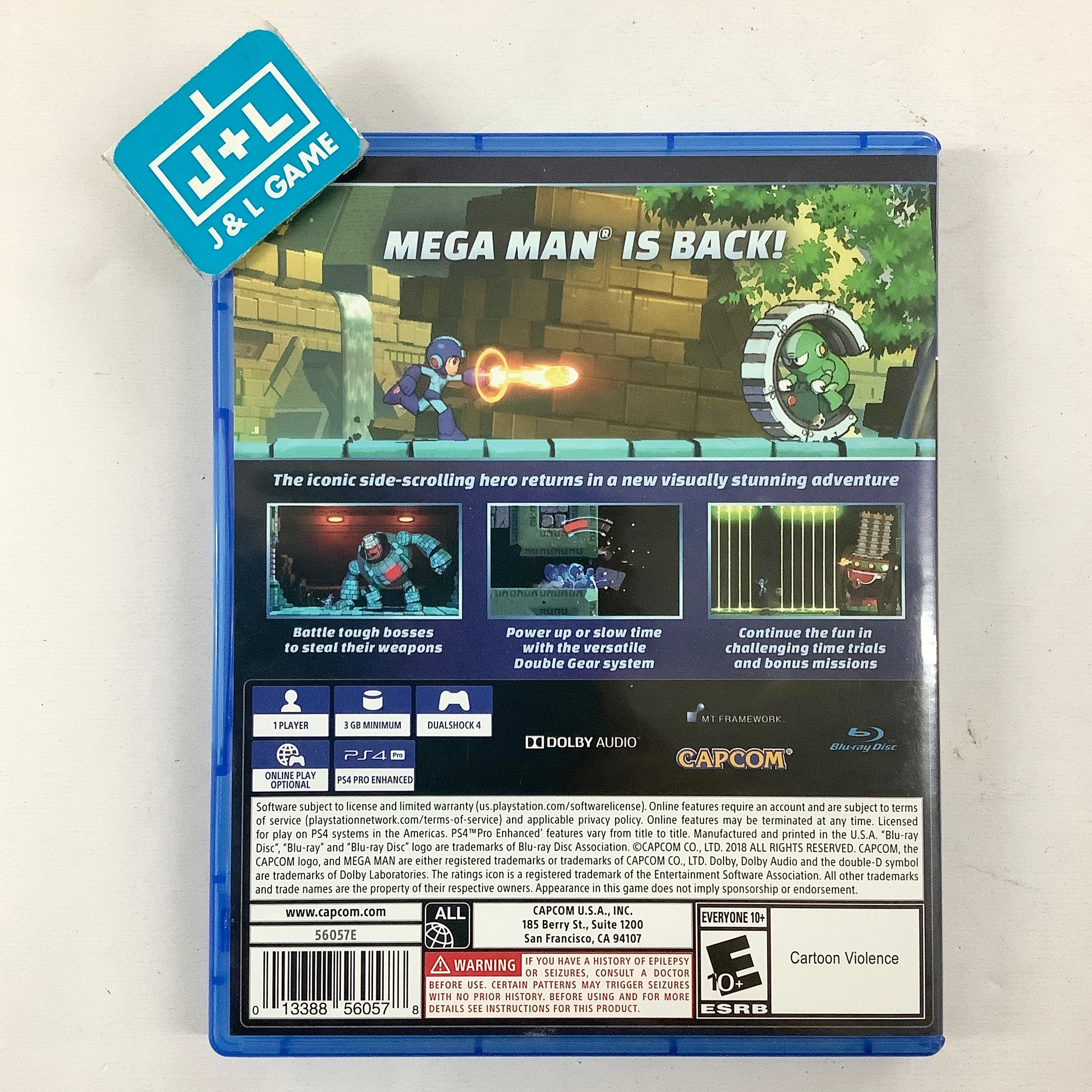 Mega Man 11 - (PS4) PlayStation 4 [Pre-Owned] Video Games Capcom