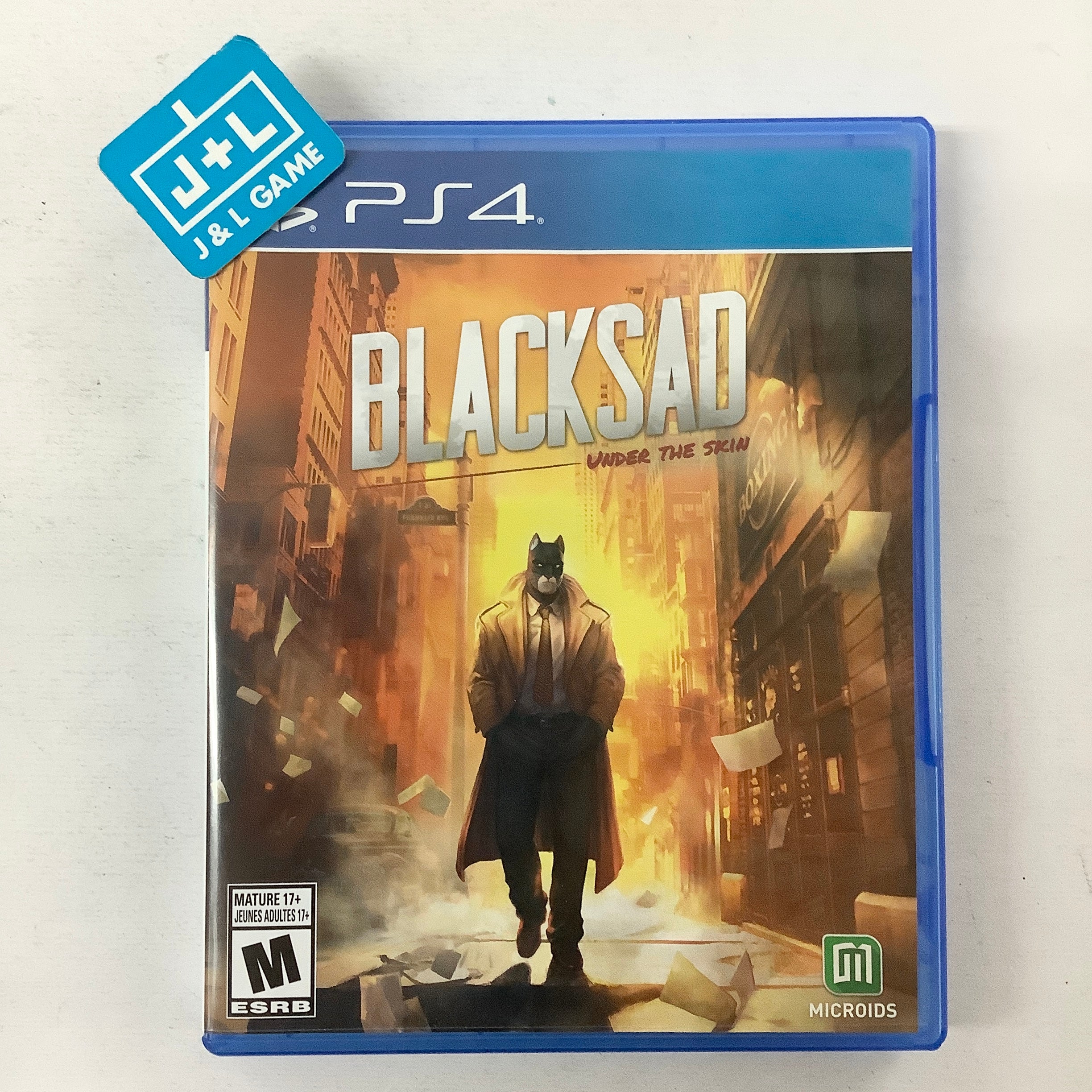 Blacksad: Under The Skin (Limited Edition) - (PS4) PlayStation 4 Video Games Microids   