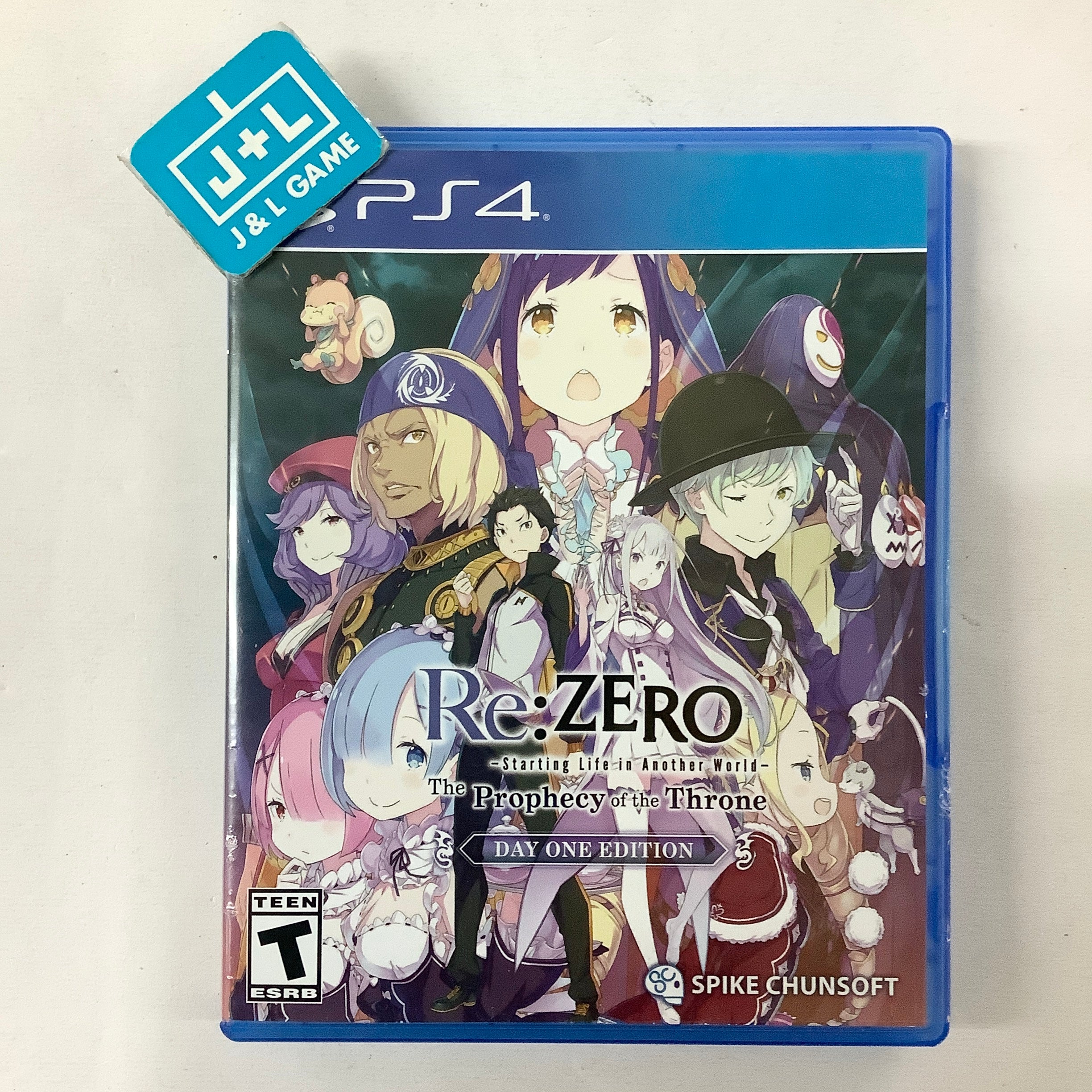 Re:ZERO – The Prophecy of the Throne (Day One Edition) – (PS4) PlayStation 4 [Pre-Owned] Video Games Spike Chunsoft