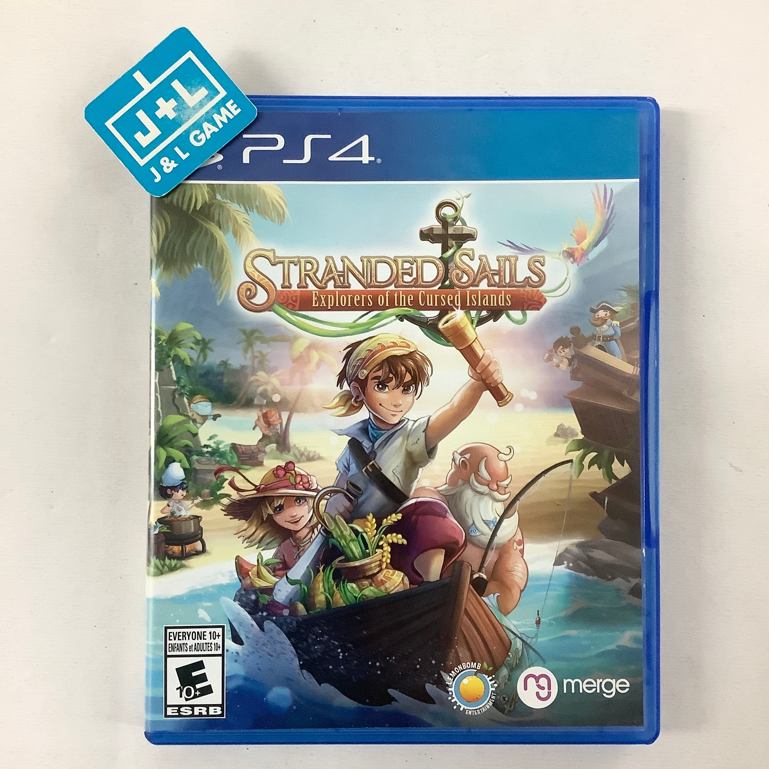 Stranded Sails: Explorers of the Cursed Islands - (PS4) PlayStation 4 [Pre-Owned] Video Games Merge Games