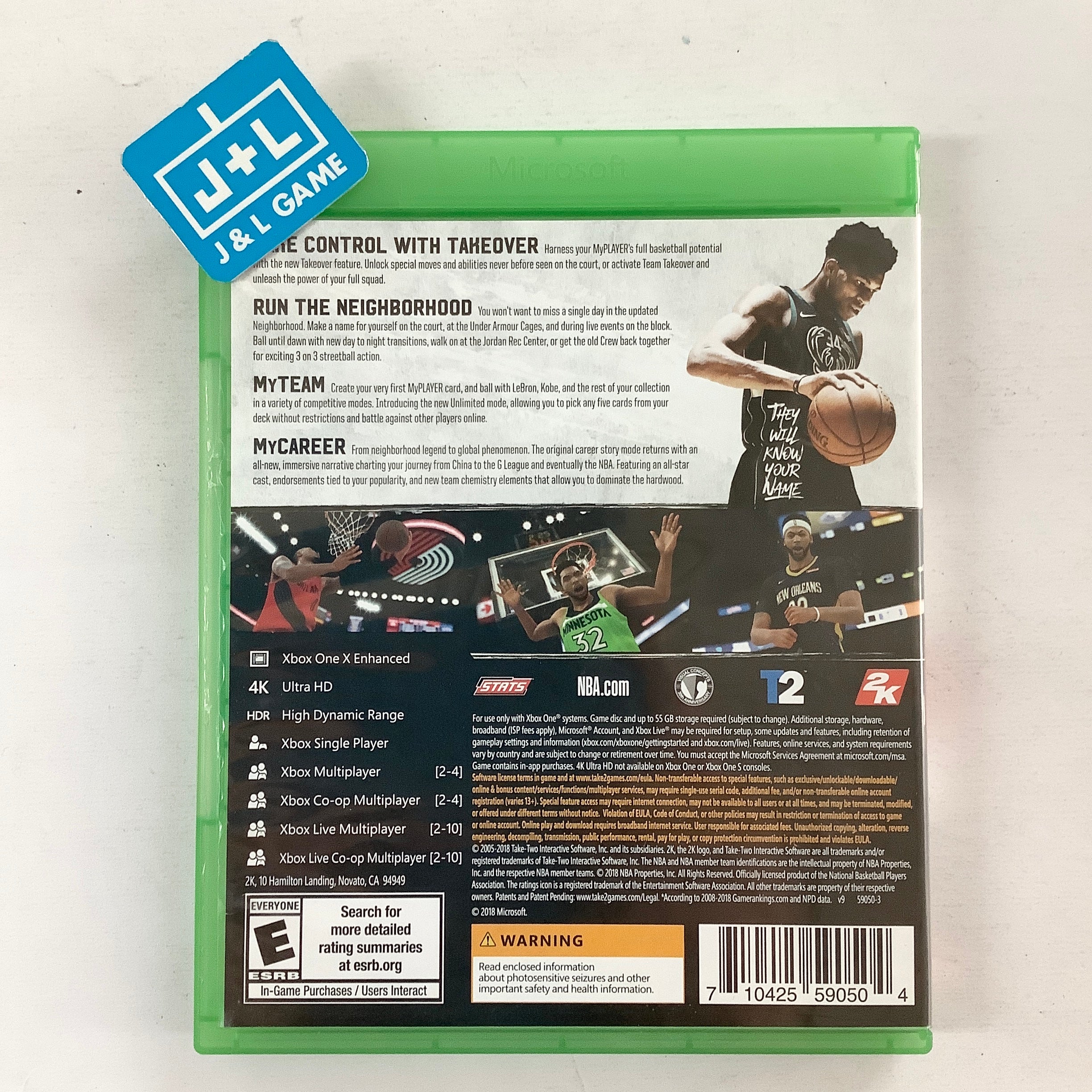 NBA 2K19 - (XB1) Xbox One [Pre-Owned] Video Games 2K Games   