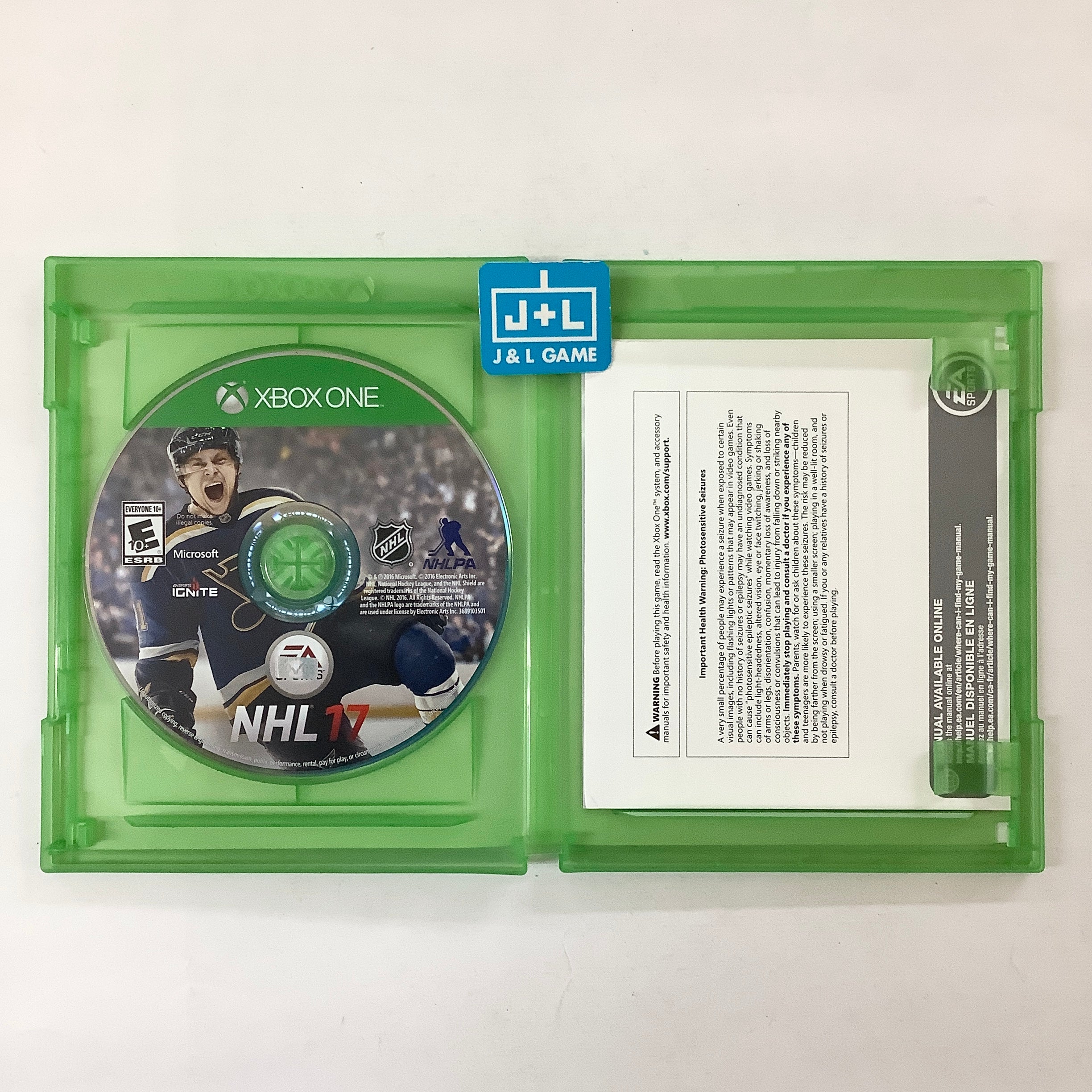 NHL 17 - (XB1) Xbox One [Pre-Owned] Video Games EA Sports   