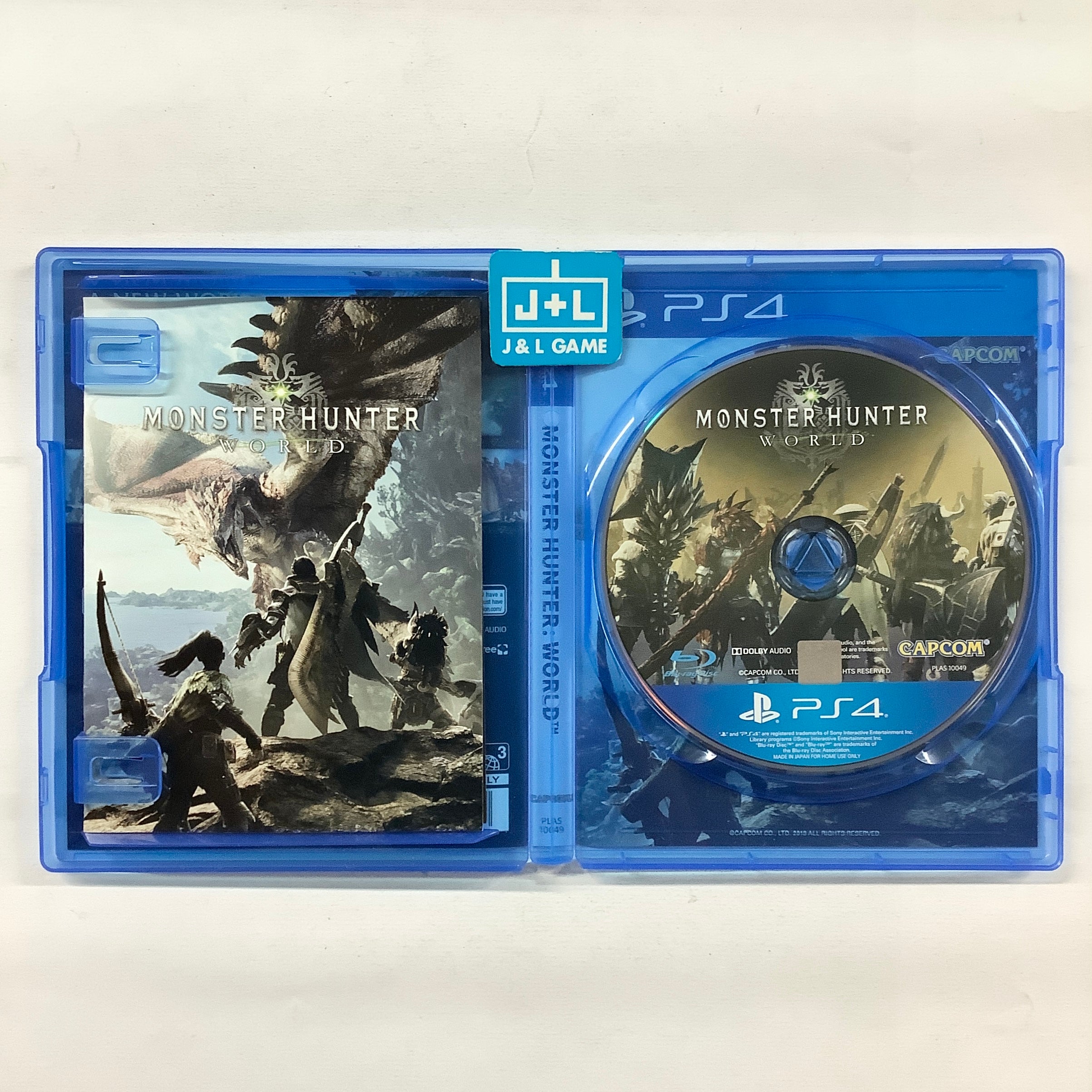 Monster Hunter: World - (PS4) PlayStation 4 [Pre-Owned] (Asia Import) Video Games Capcom   