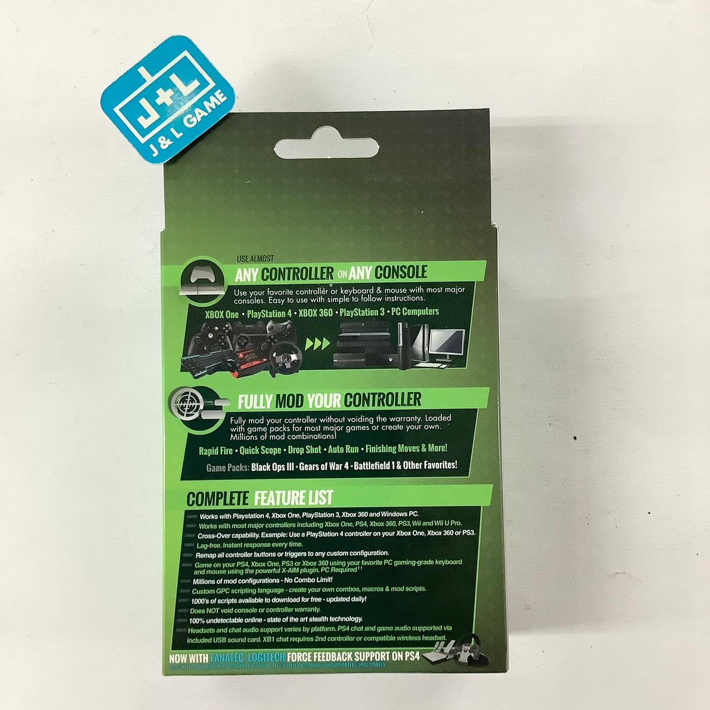 CronusMax – convertisseur adaptateur de jeu Plus, pour Xbox One