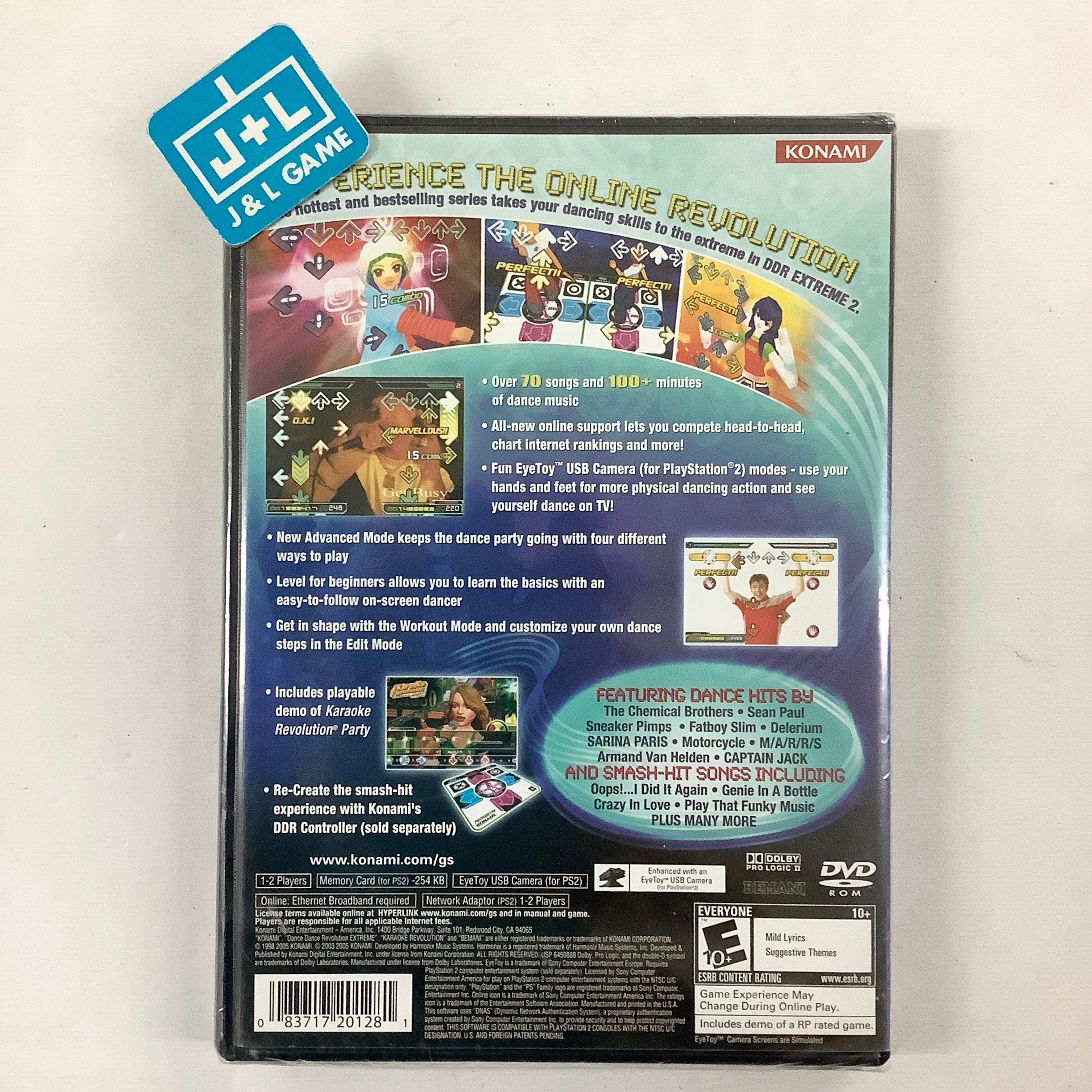 Dance Dance Revolution Extreme 2 - (PS2) PlayStation 2 Video Games Konami   