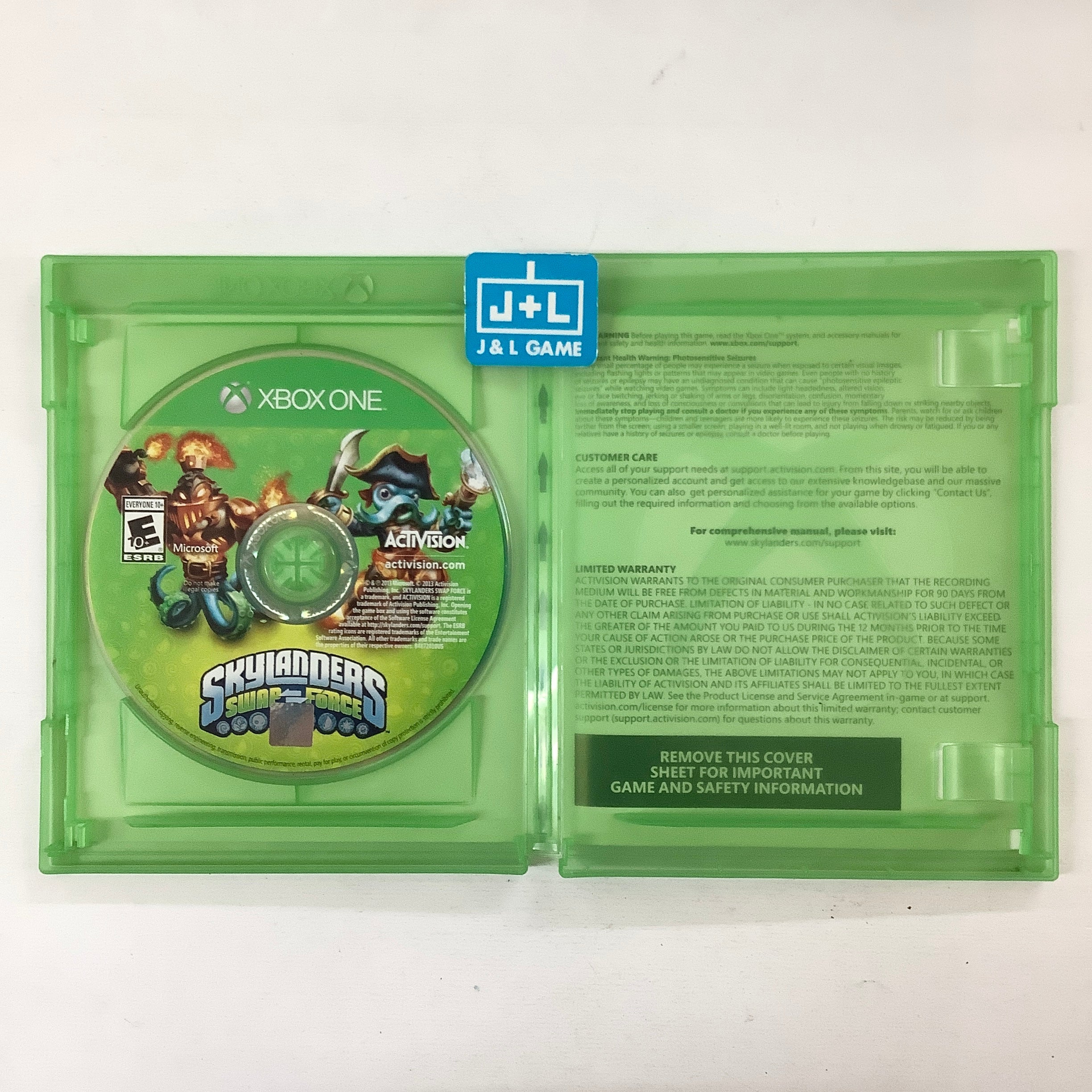 Skylanders Swap Force (Game Only) - (XB1) Xbox One [Pre-Owned] Video Games ACTIVISION   