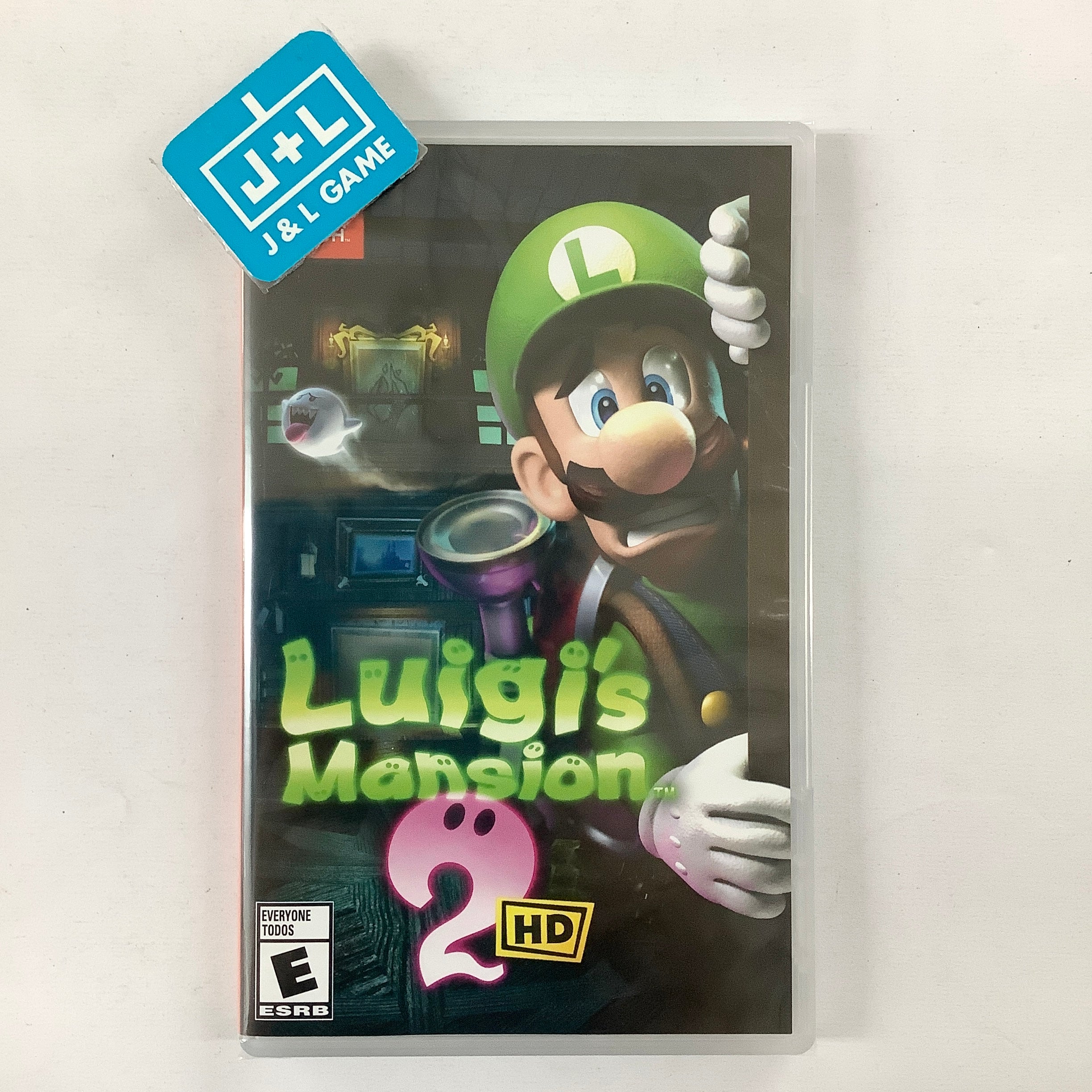 Luigi's Mansion 2 HD - (NSW) Nintendo Switch Video Games Nintendo of America   