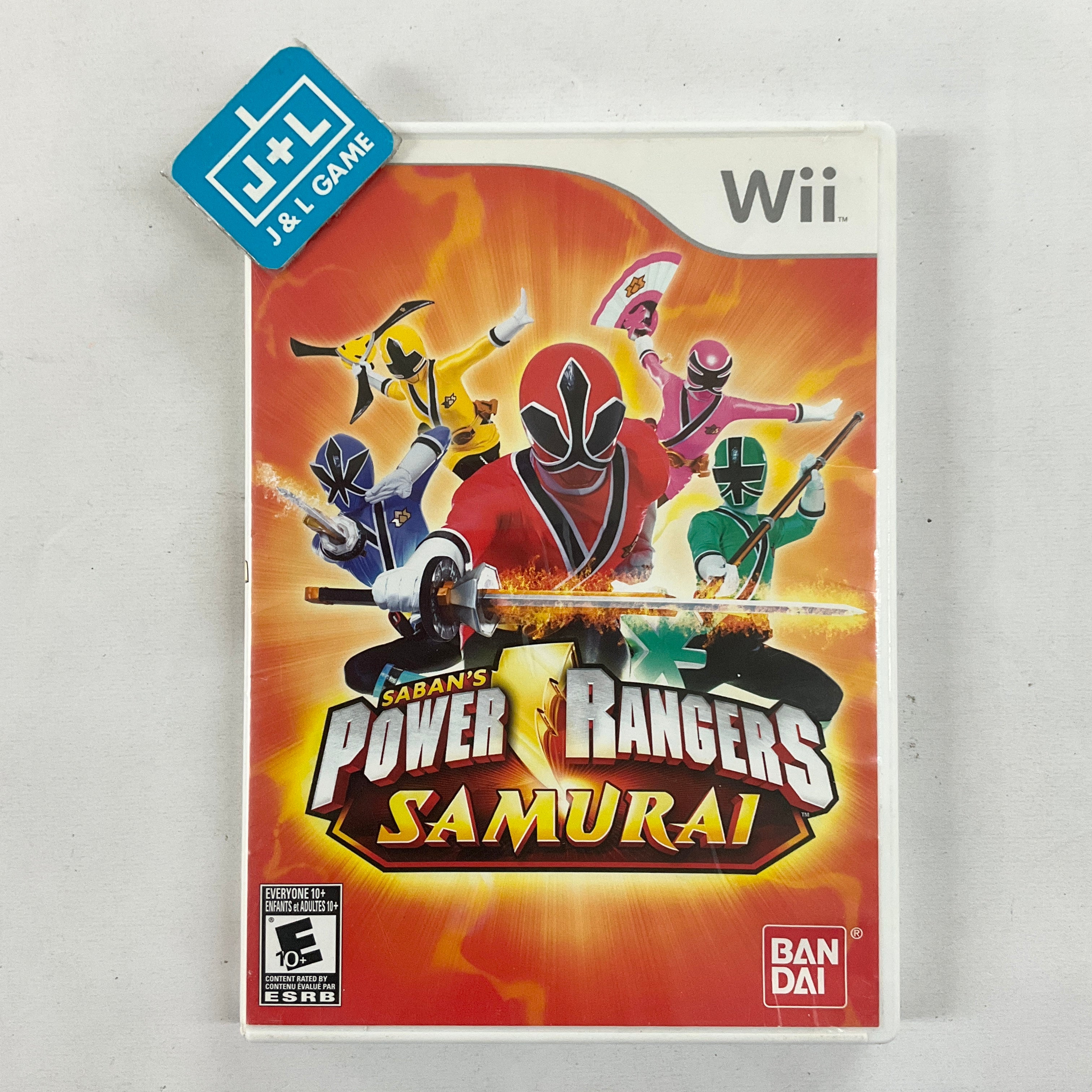 Saban's Power Rangers Samurai - Nintendo Wii [Pre-Owned] Video Games BANDAI NAMCO Entertainment