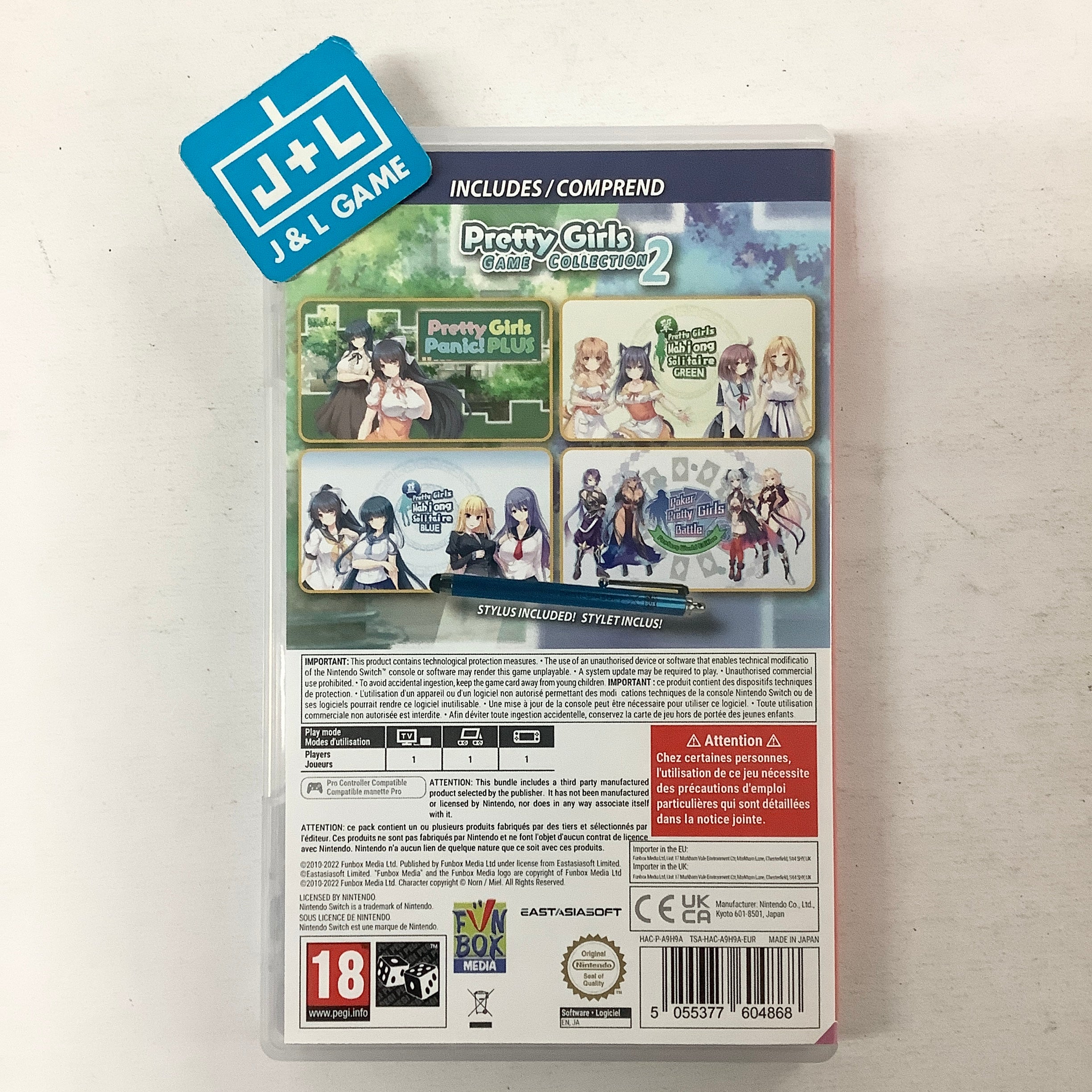 Pretty Girls Game Collection 2 - (NSW) Nintendo Switch [Pre-Owned] (European Import) Video Games Funbox Media   