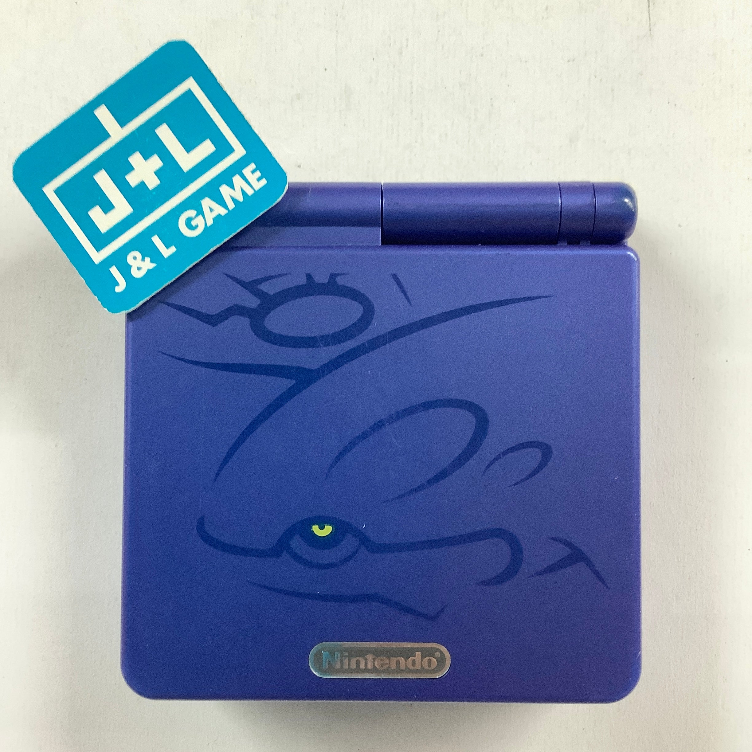 Nintendo Game Boy Advance SP Console AGS-001 (Pokemon Sapphire Kyogre) - (GBA) Game Boy Advance SP [Pre-Owned] (European Import) Consoles Nintendo   