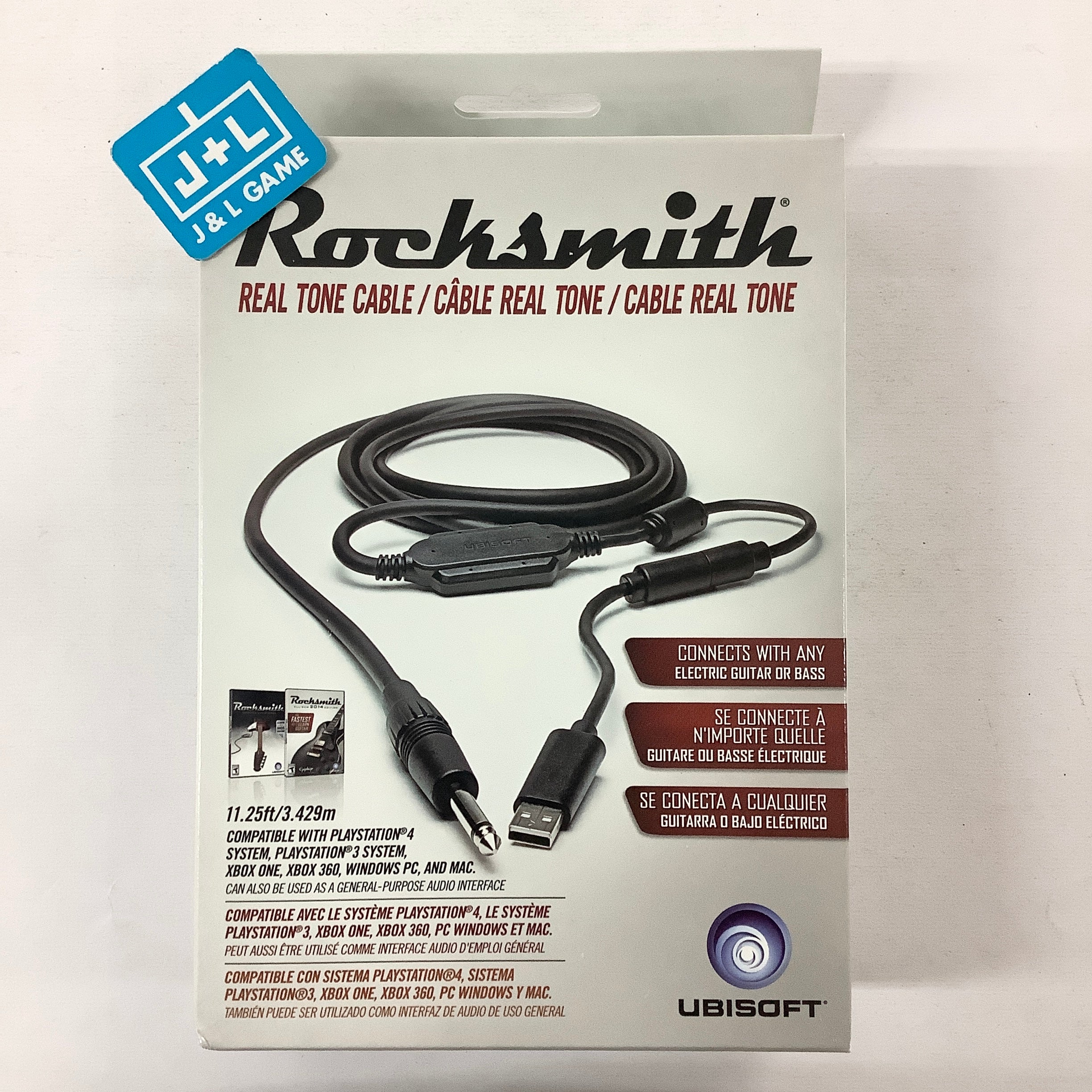 Ubisoft Rocksmith Real Tone Cable Accessories Ubisoft   