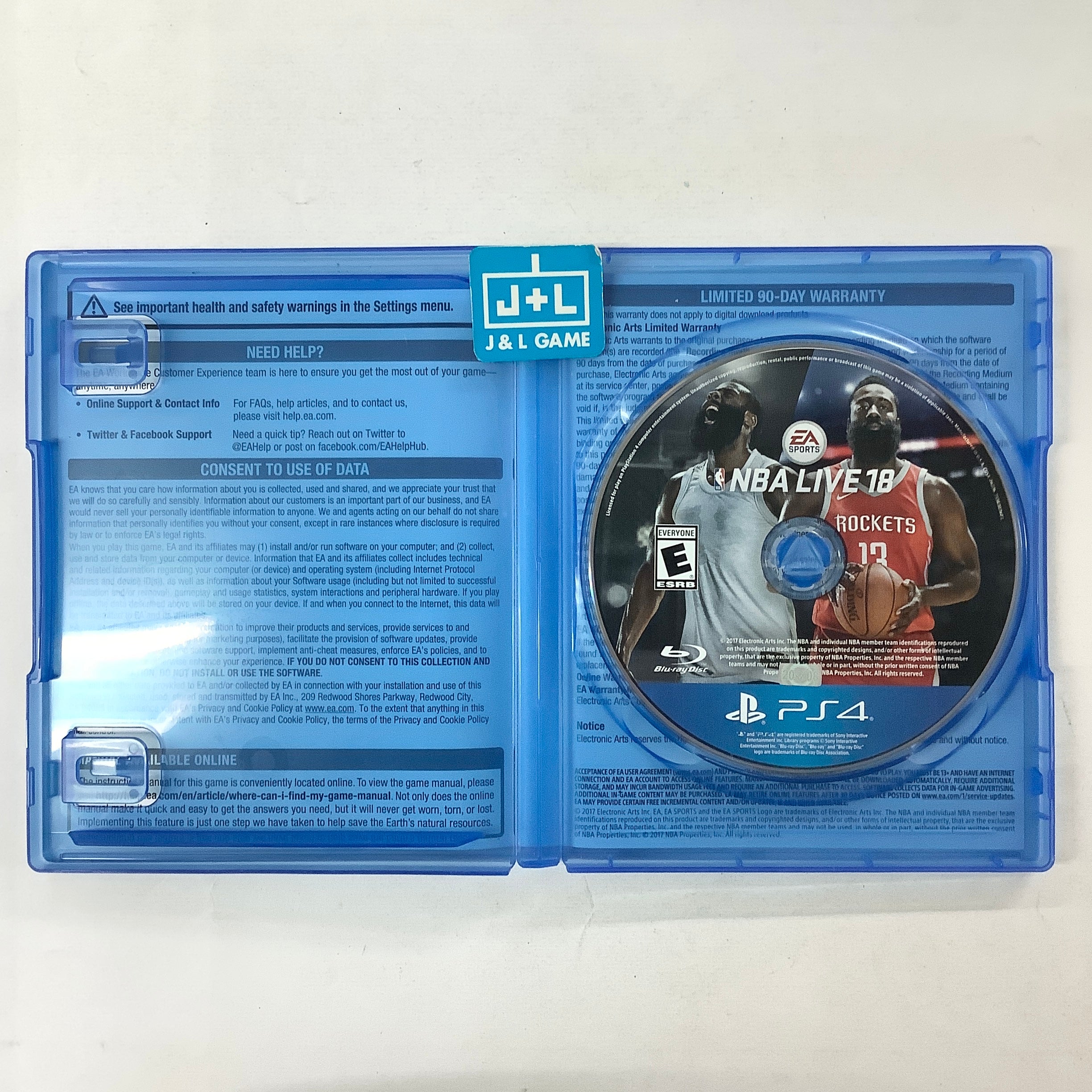 NBA Live 18 - (PS4) PlayStation 4 [Pre-Owned] Video Games Electronic Arts