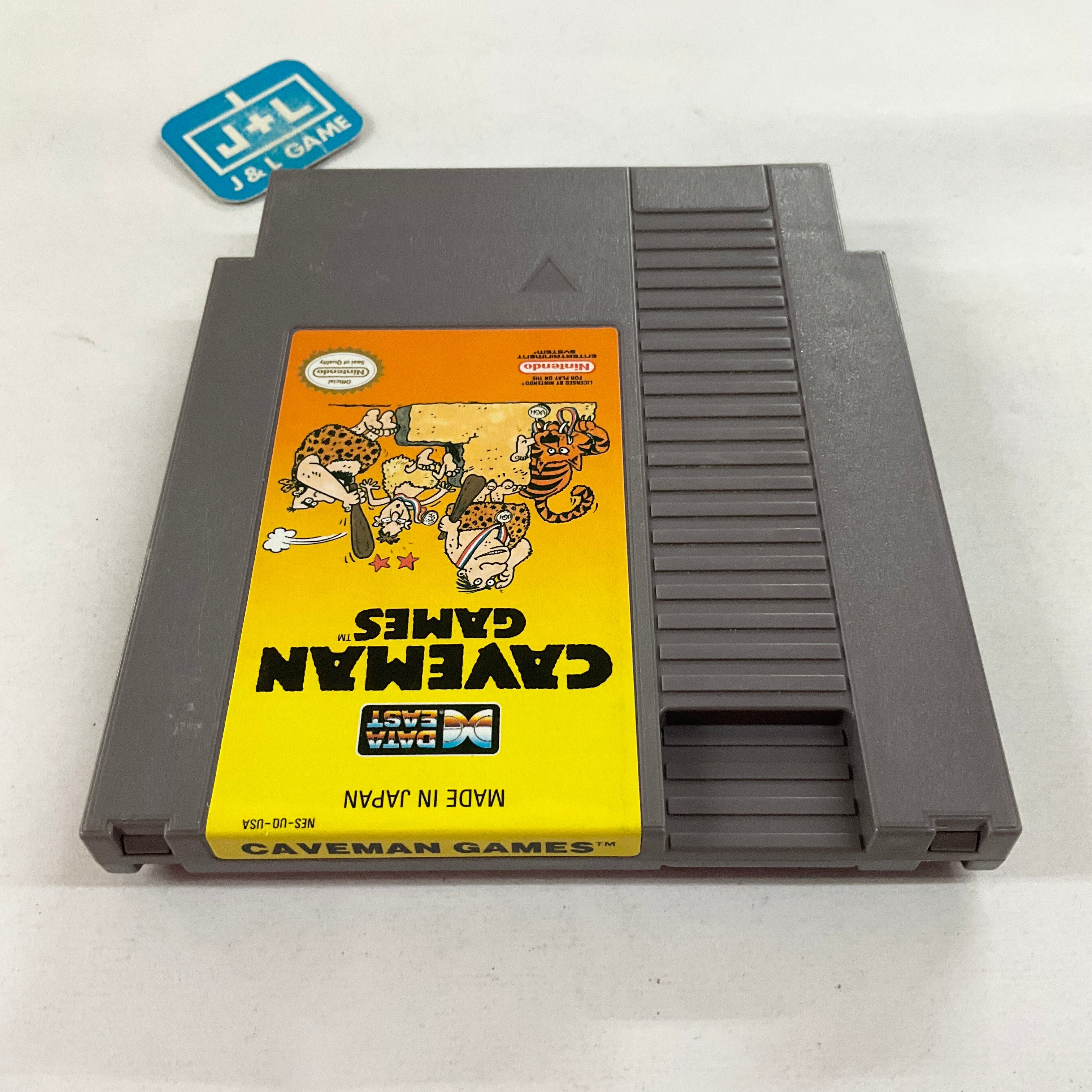 Caveman Games (Nintendo Entertainment System, hot 1990)