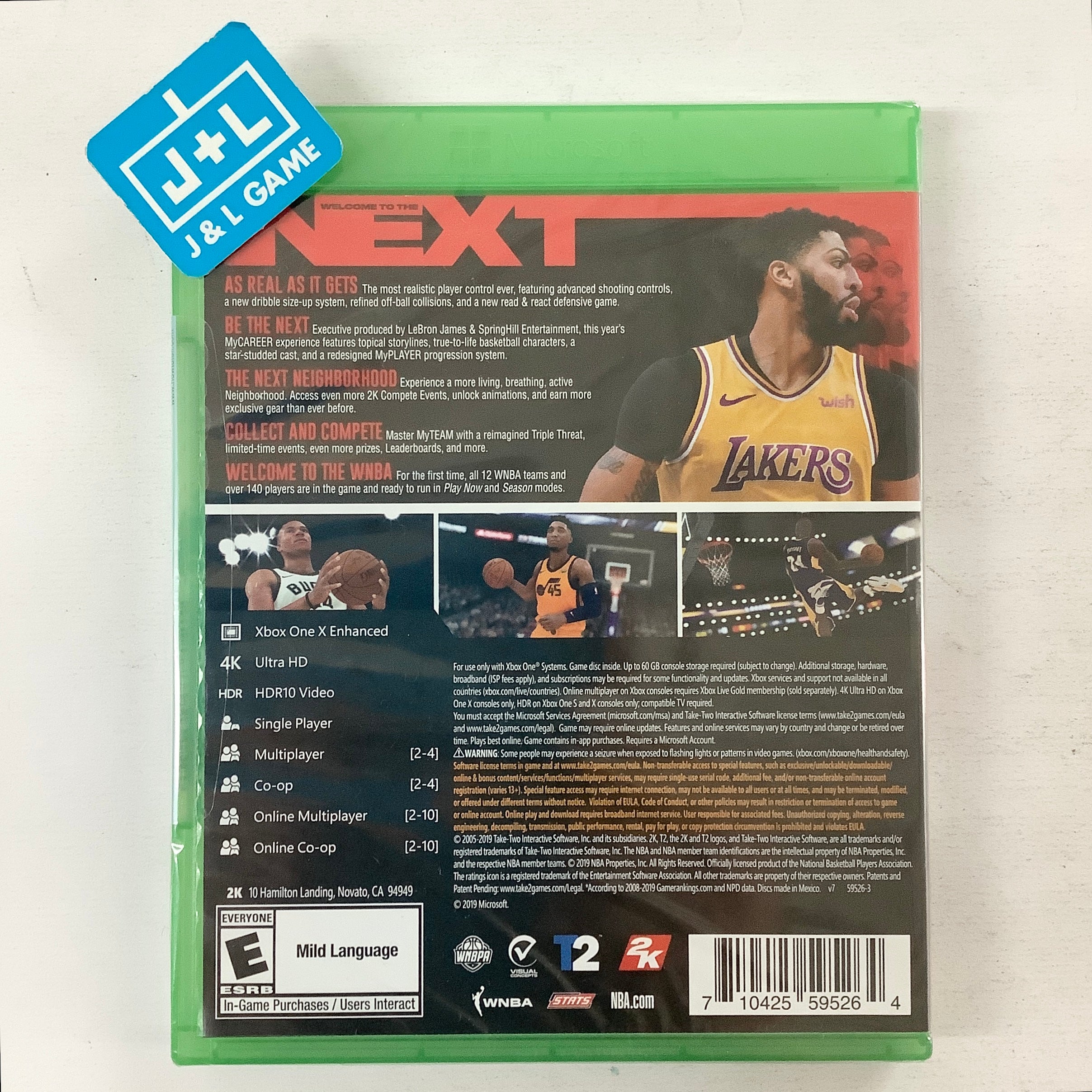 NBA 2K20 - (XB1) Xbox One Video Games 2K GAMES   