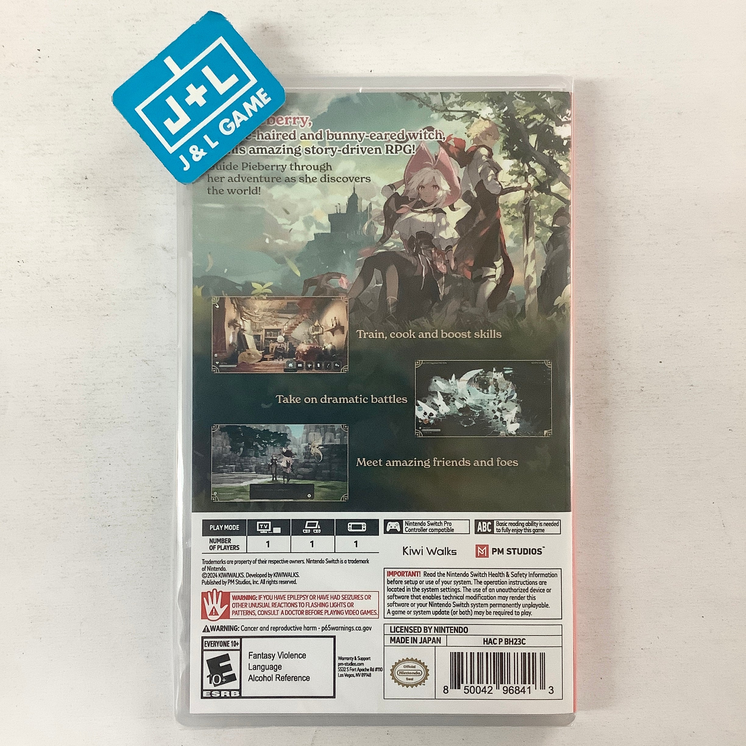 WitchSpring R - (NSW) Nintendo Switch Video Games PM Studios   