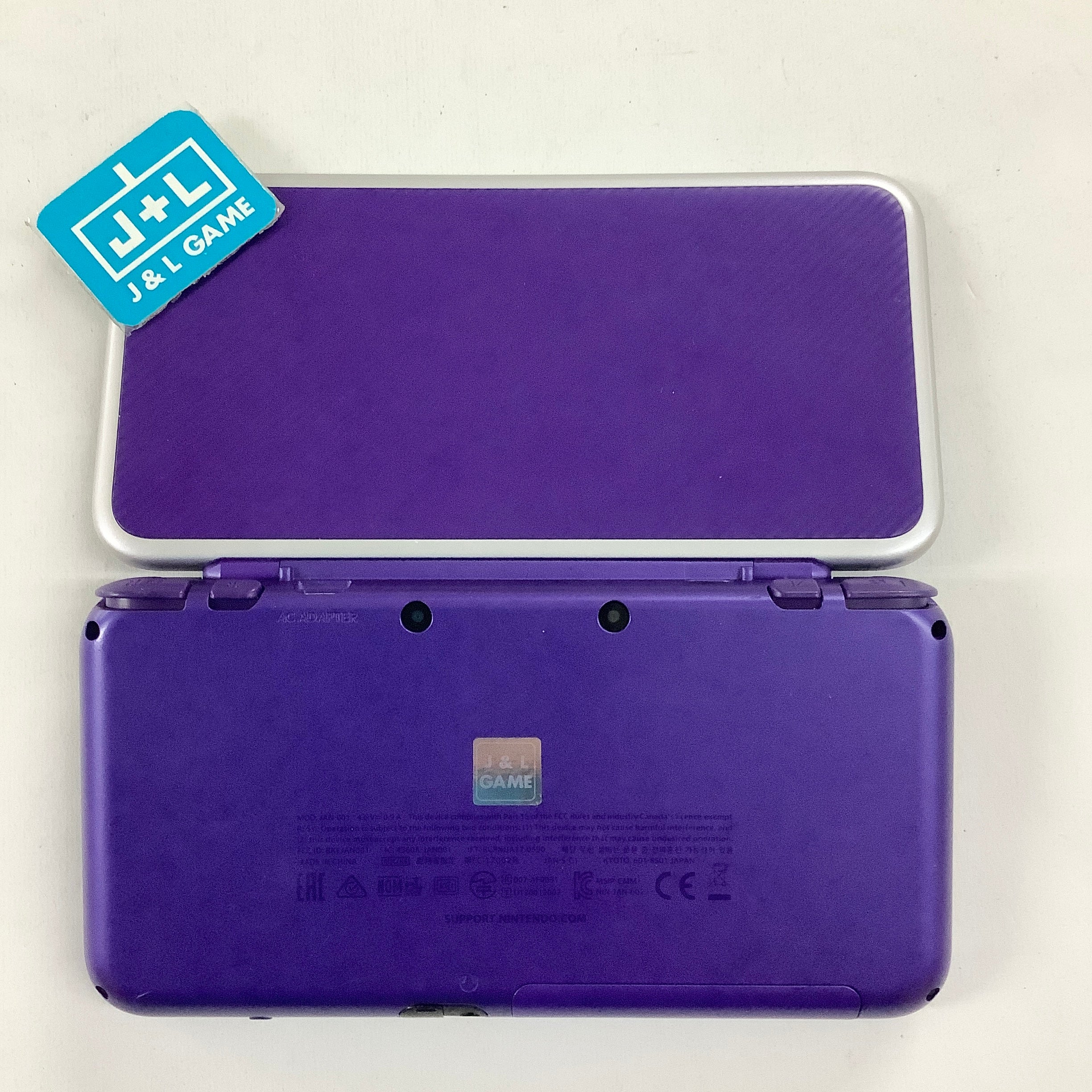 New Nintendo 2DS XL Console (Purple + Silver) - Nintendo 3DS [Pre-Owned] Consoles Nintendo   