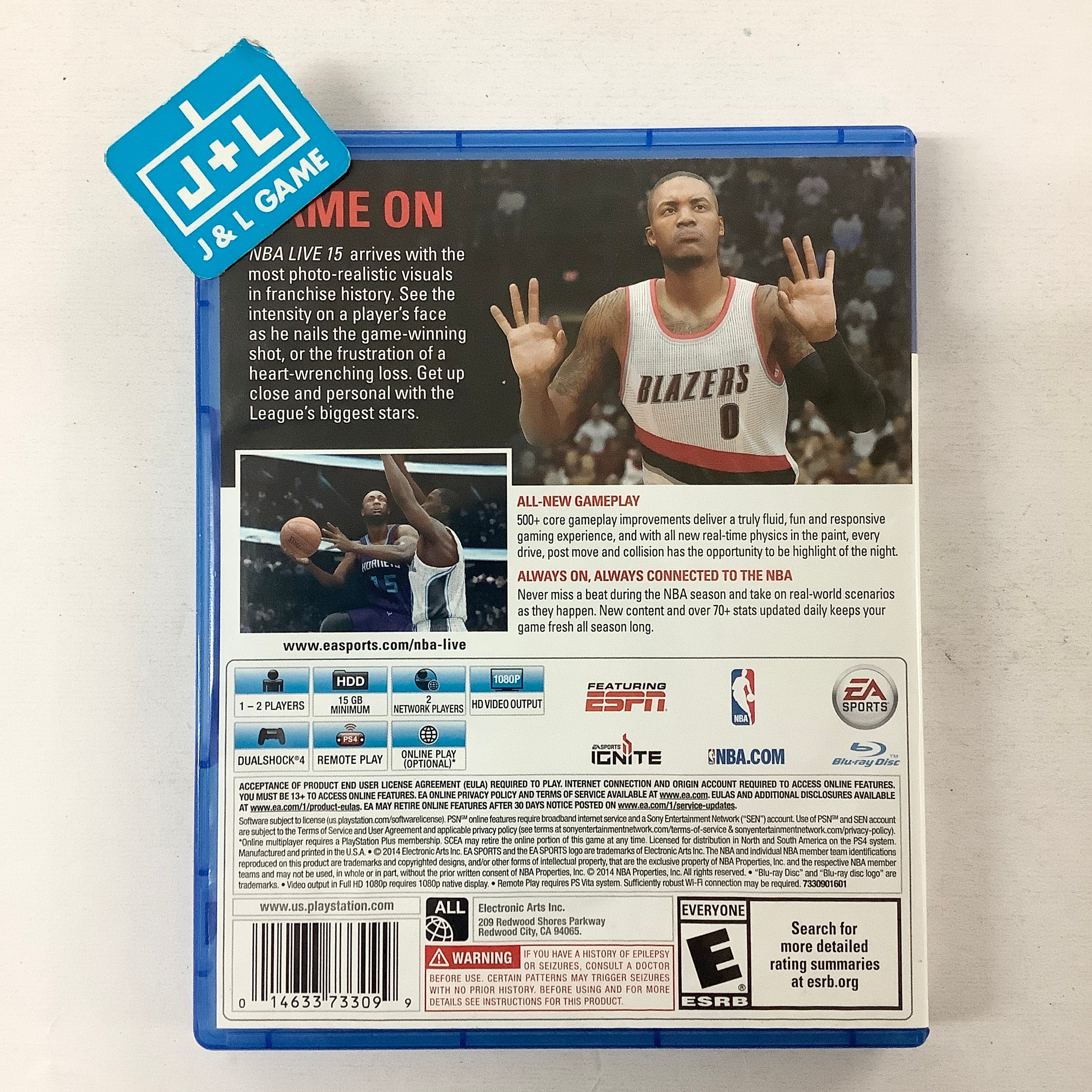 NBA Live 15 - (PS4) PlayStation 4 [Pre-Owned] Video Games Electronic Arts