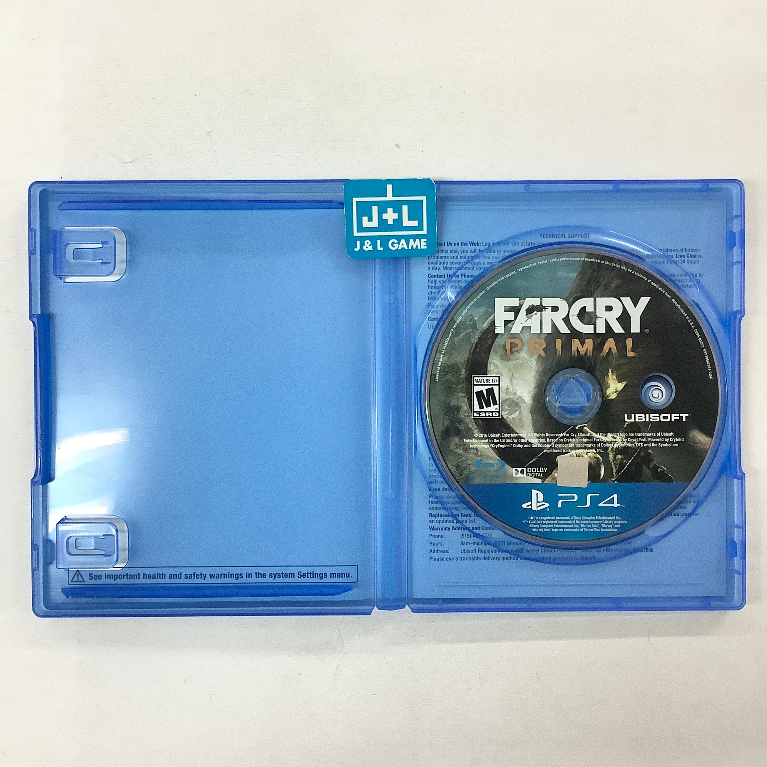 FarCry Primal - (PS4) PlayStation 4 [Pre-Owned] Video Games Ubisoft