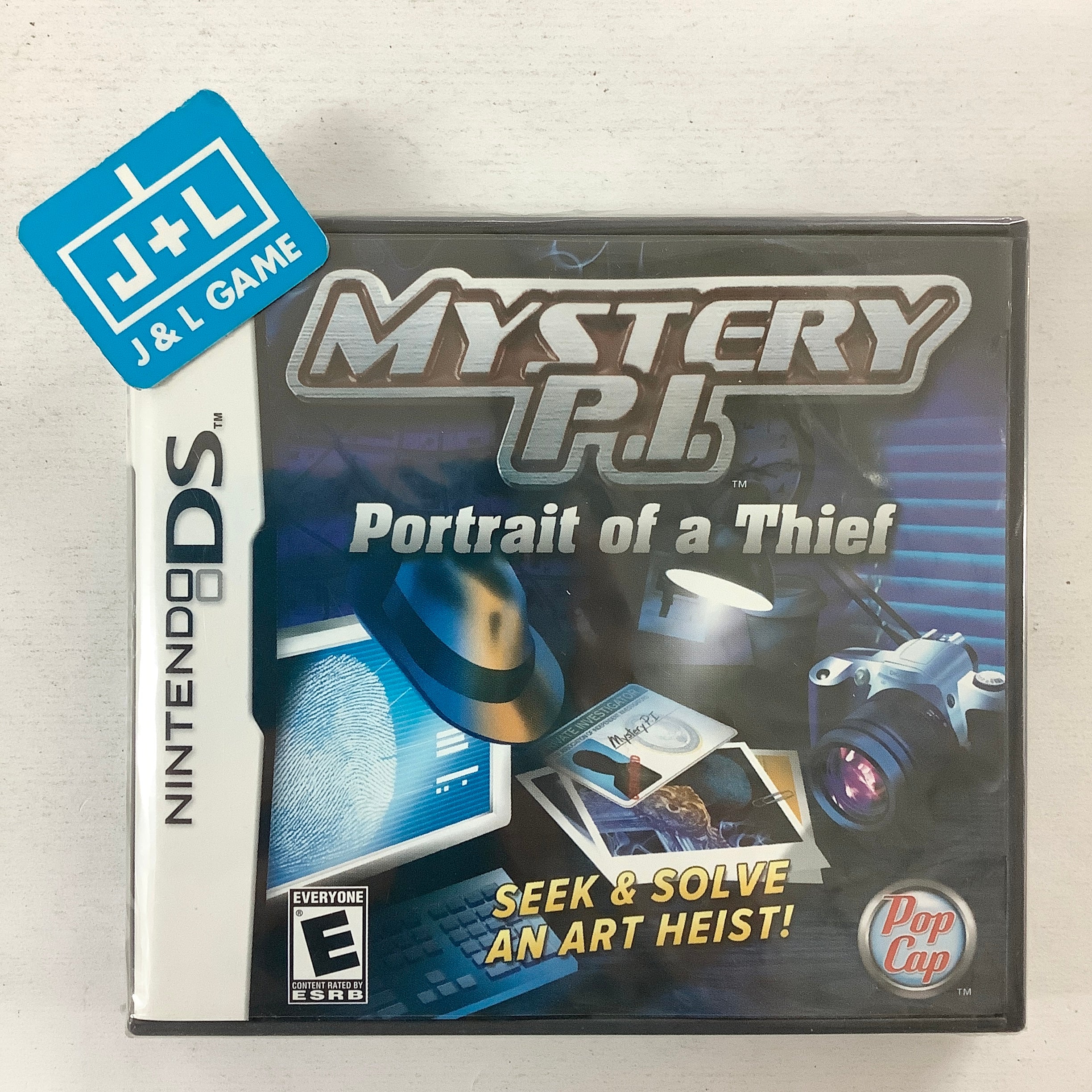 Mystery P.I.: Portrait of a Thief - (NDS) Nintendo DS Video Games PopCap   