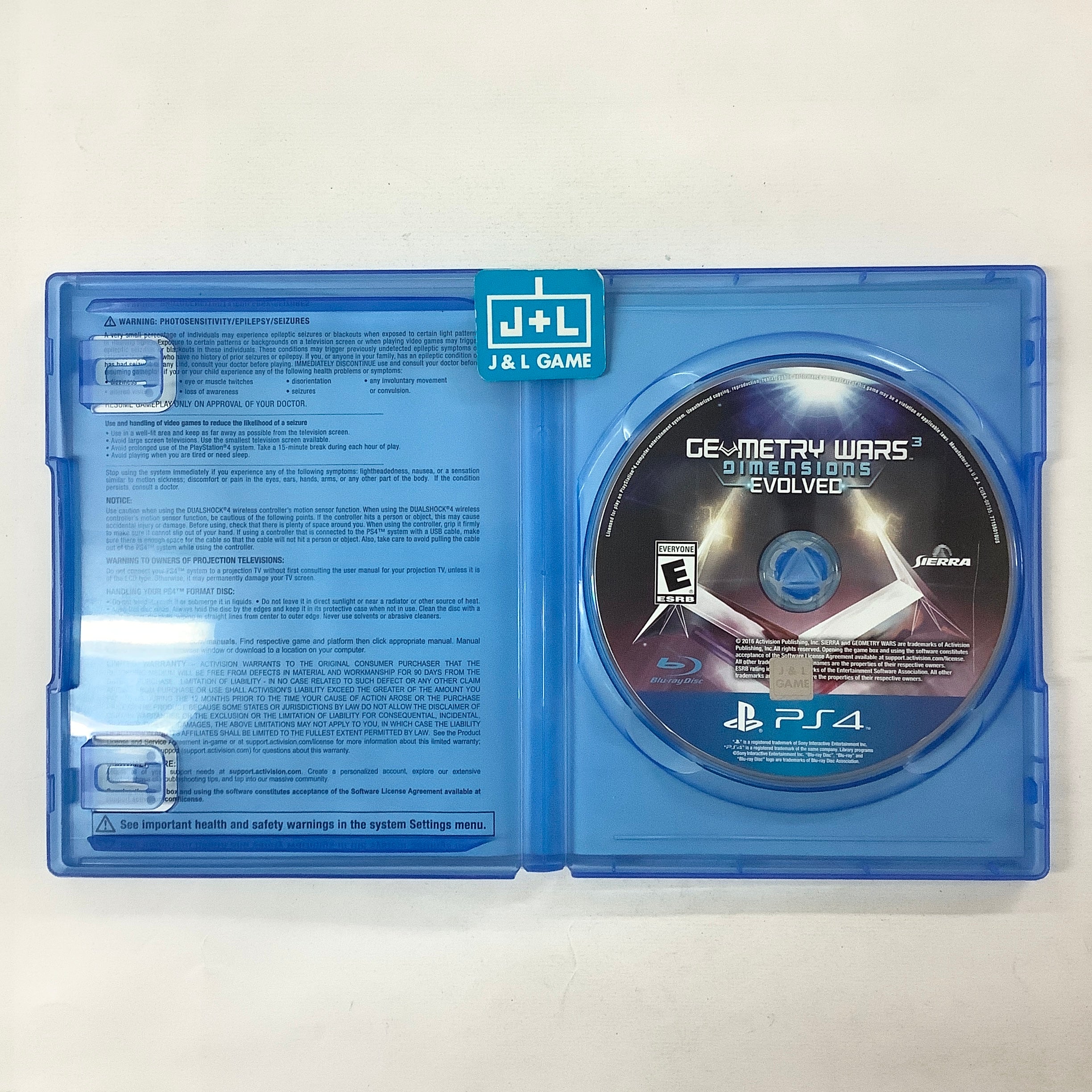 Geometry Wars 3: Dimensions Evolved - (PS4) PlayStation 4 [Pre-Owned] Video Games Sierra Entertainment   