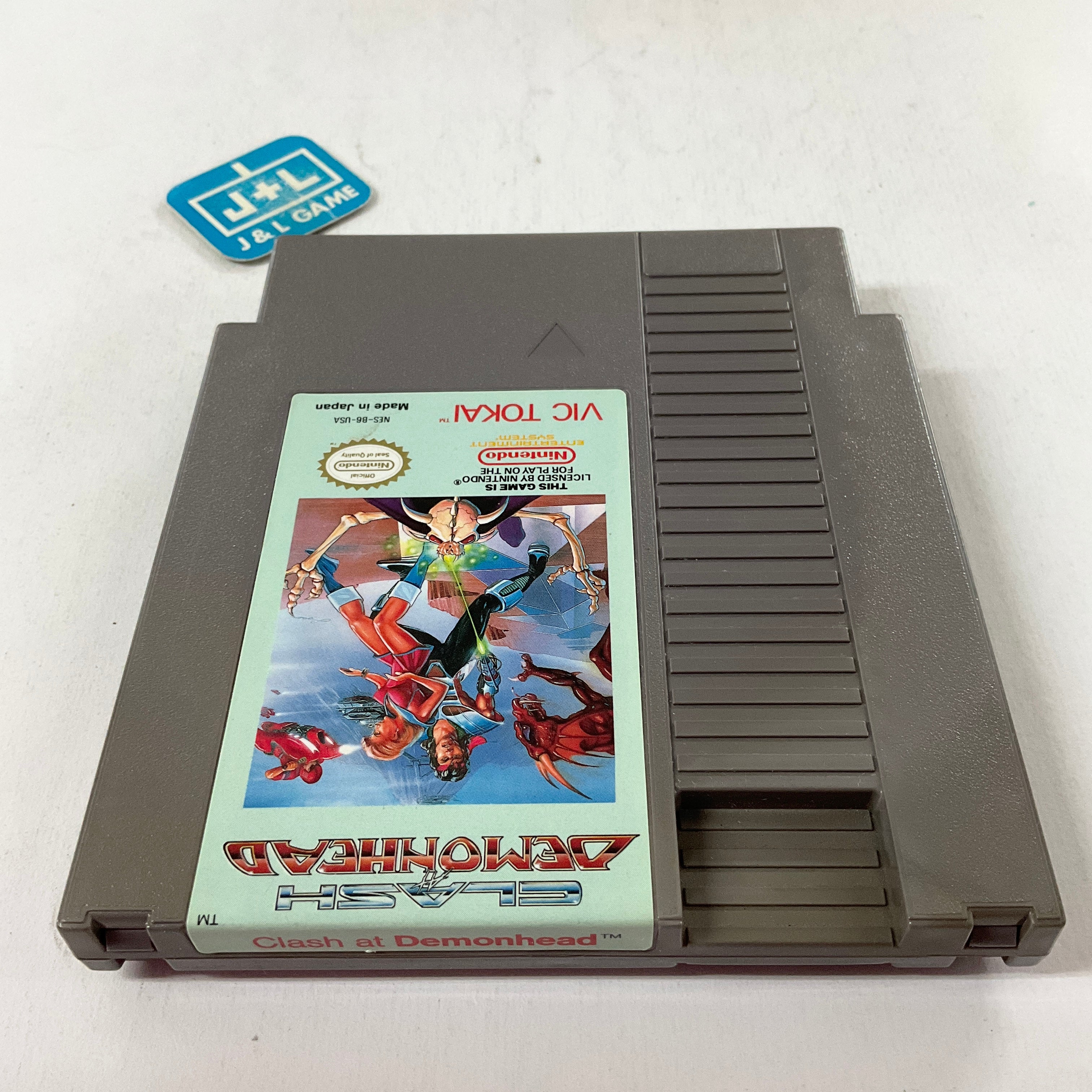 Clash at Demonhead - (NES) Nintendo Entertainment System [Pre-Owned] Video Games Vic Tokai   