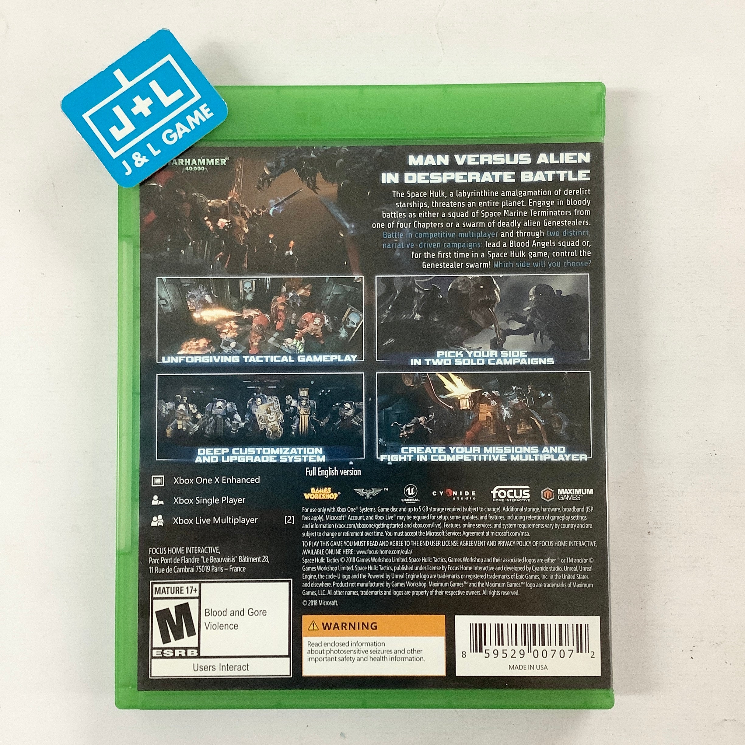 Space Hulk: Tactics - (XB1) Xbox One [Pre-Owned] Video Games Focus Home Interactive   