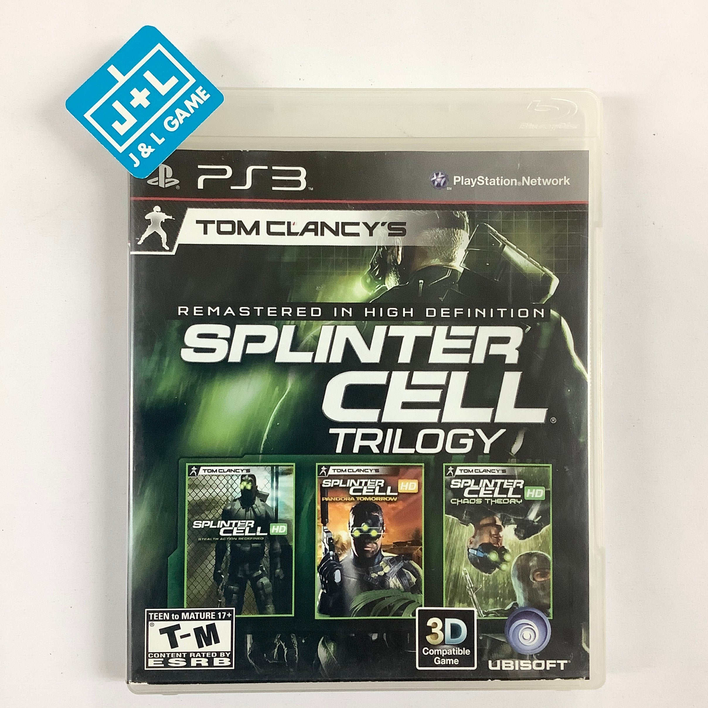 Splinter outlet Cell Classic Trilogy HD For Playstation 3 sealed perfect