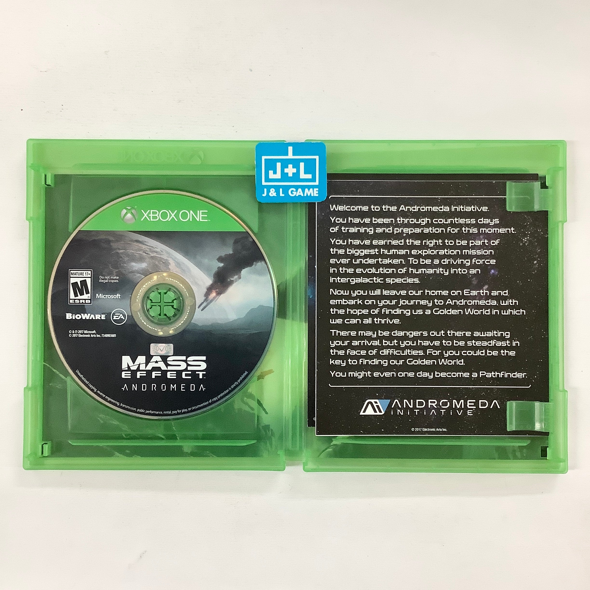 Mass Effect: Andromeda - (XB1) Xbox One [Pre-Owned] Video Games Electronic Arts   