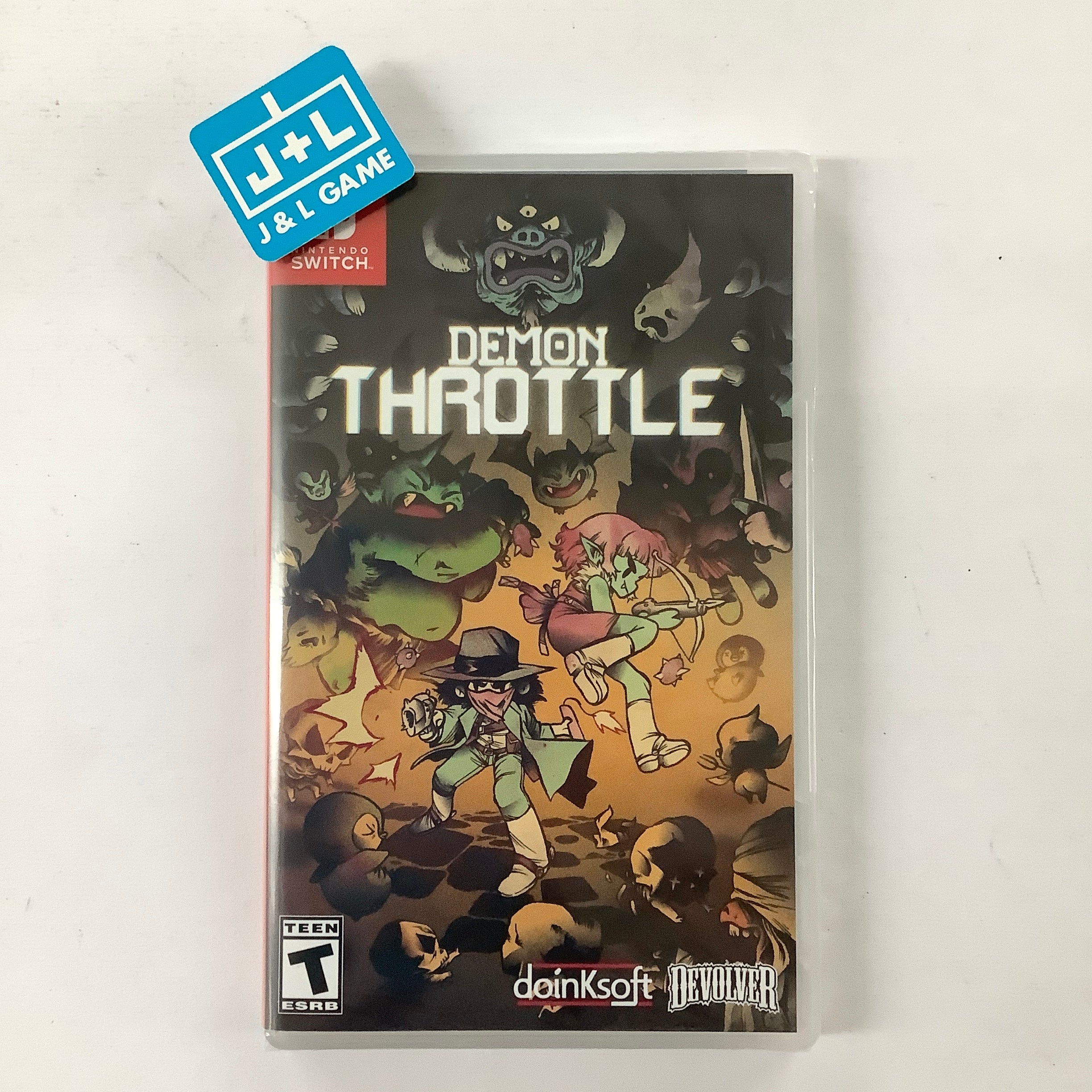 Demon Throttle (Special Reserve Games) - (NSW) Nintendo Switch Video Games Devolver Digital   