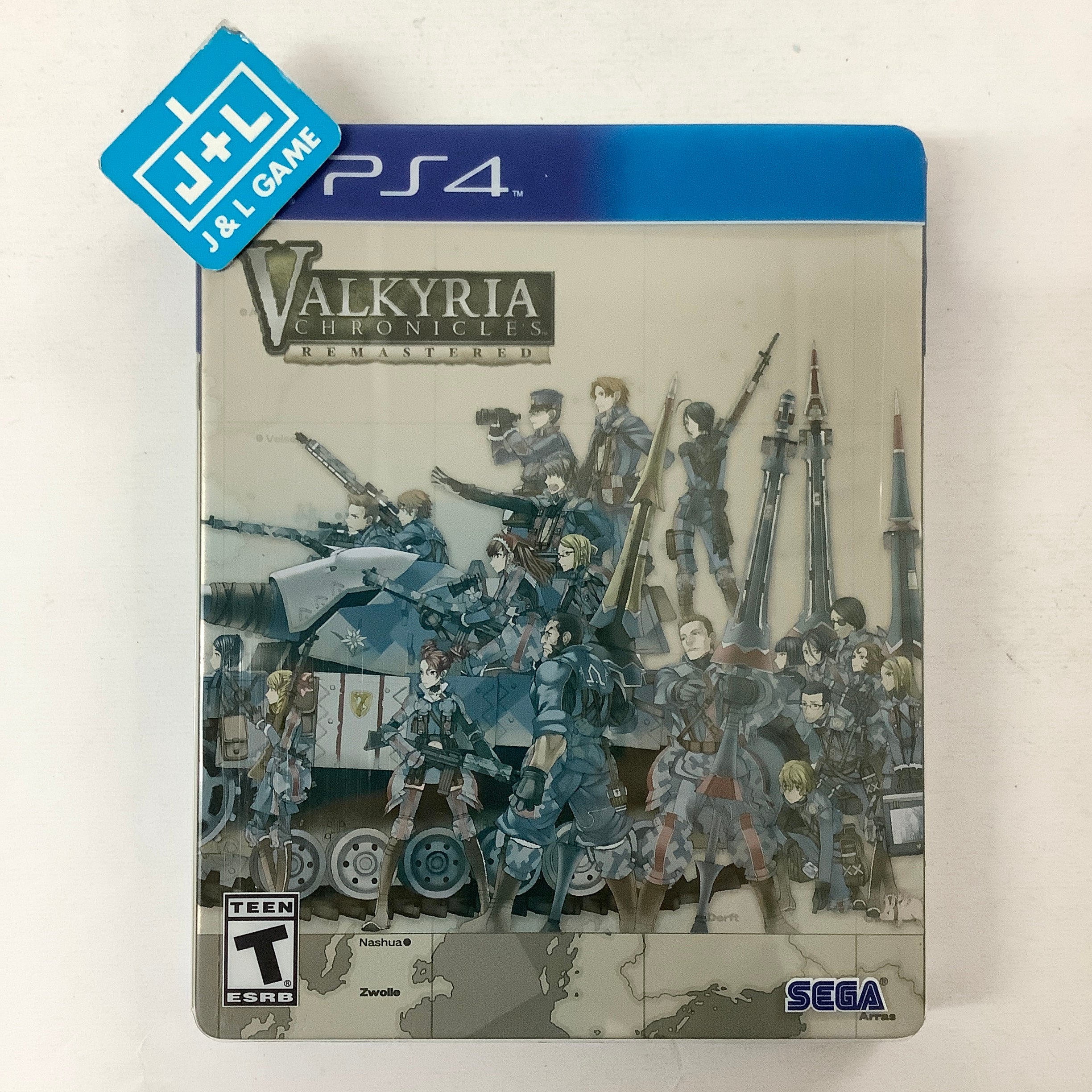 Valkyria Chronicles Remastered (Steelbook Edition) - (PS4) PlayStation 4 [Pre-Owned] Video Games SEGA