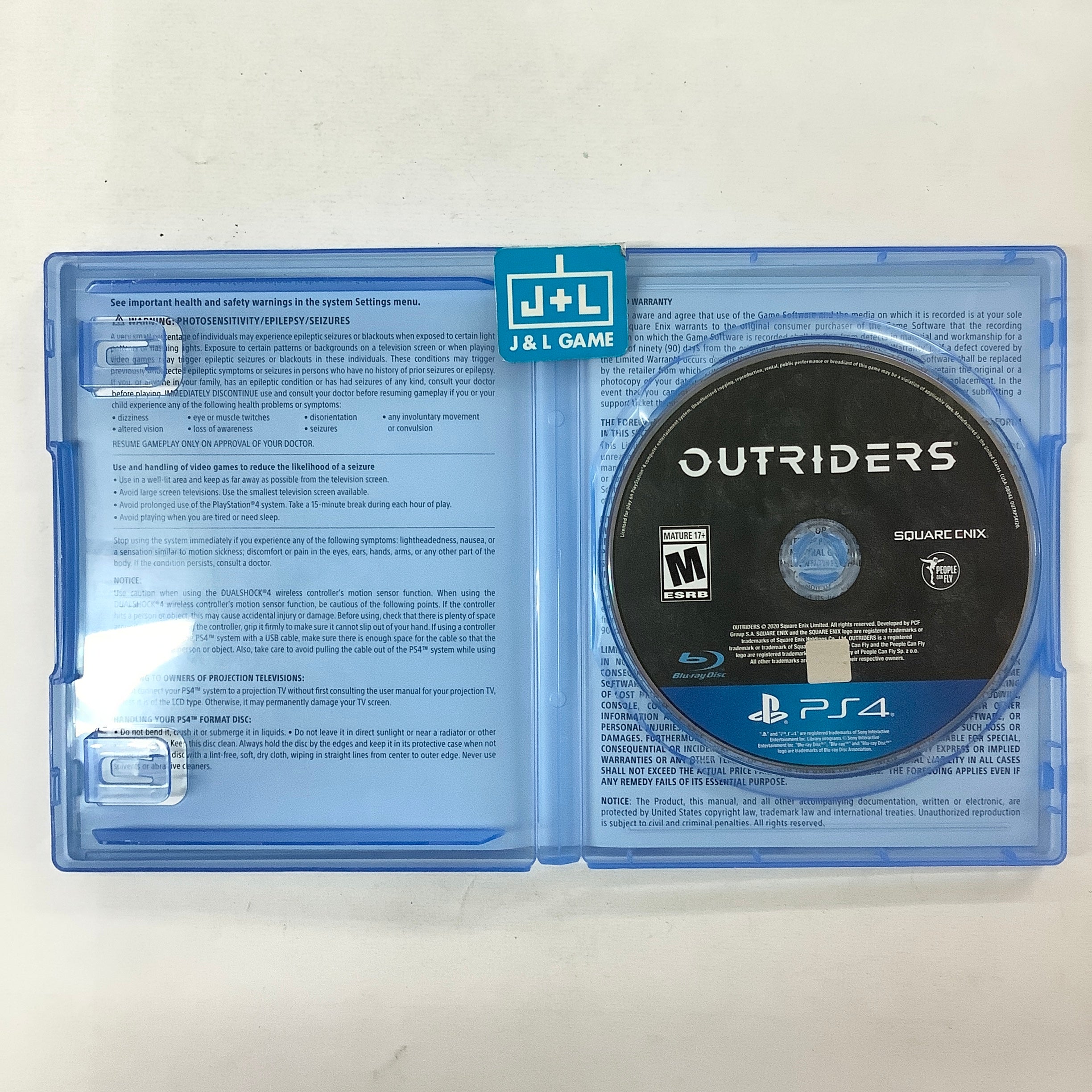 Outriders (Day One Edition) - (PS4) PlayStation 4 [Pre-Owned] Video Games Square Enix