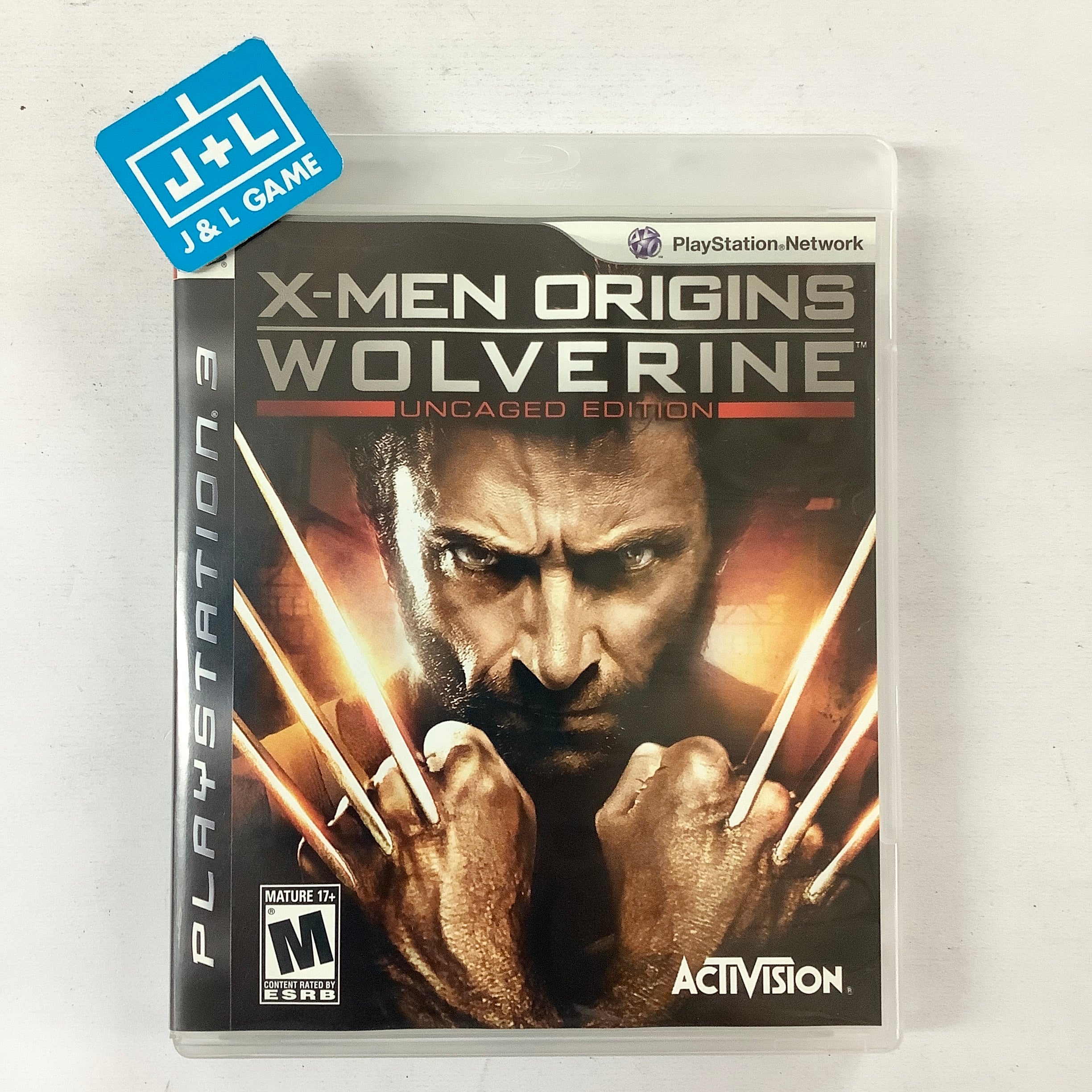 X-Men Origins: Wolverine (Uncaged Edition) - (PS3) PlayStation 3 [Pre-Owned] Video Games Activision   