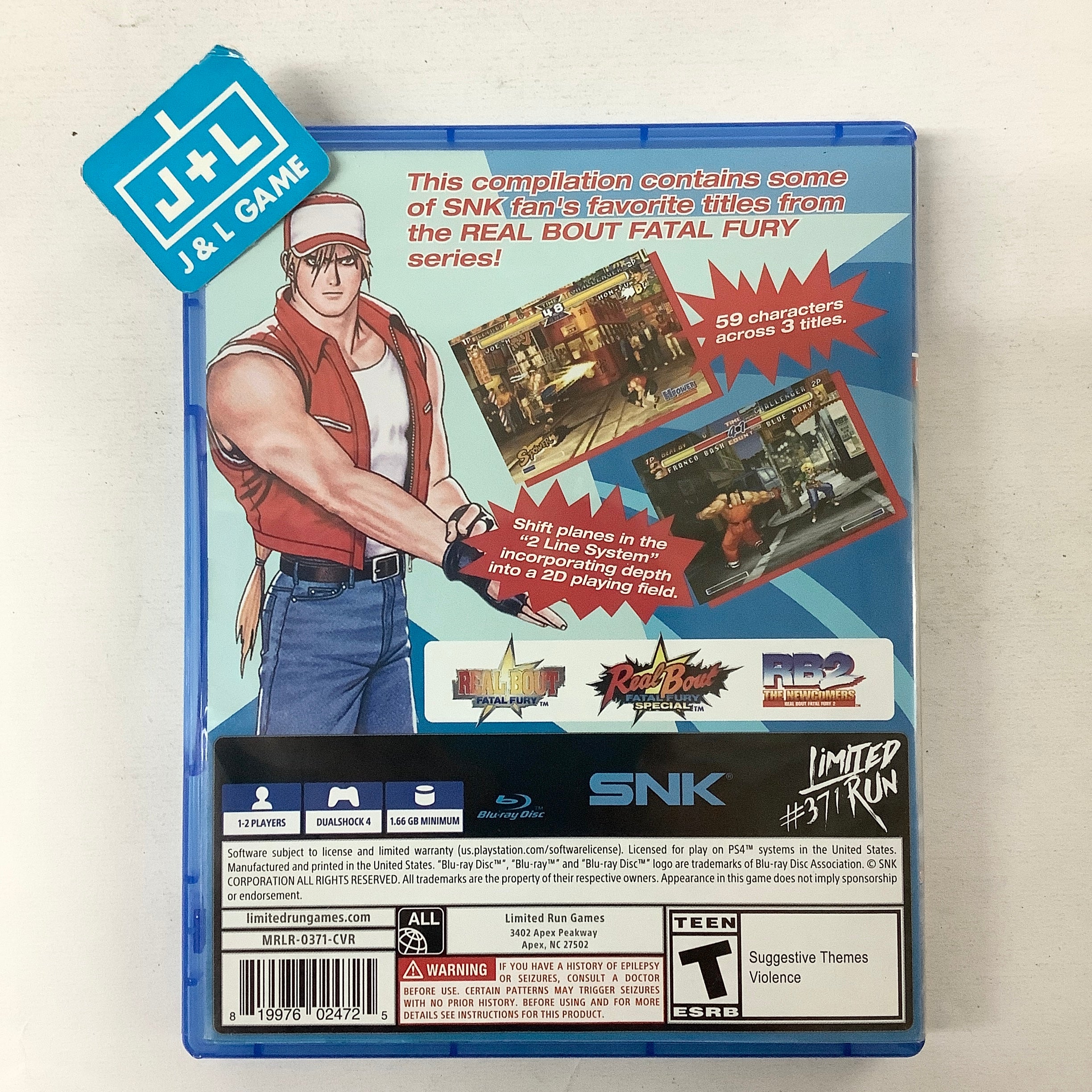 Fatal Fury: Battle Archives Volume 2 (Limited Run #371) - (PS4) PlayStation 4 [Pre-Owned] Video Games Limited Run Games   