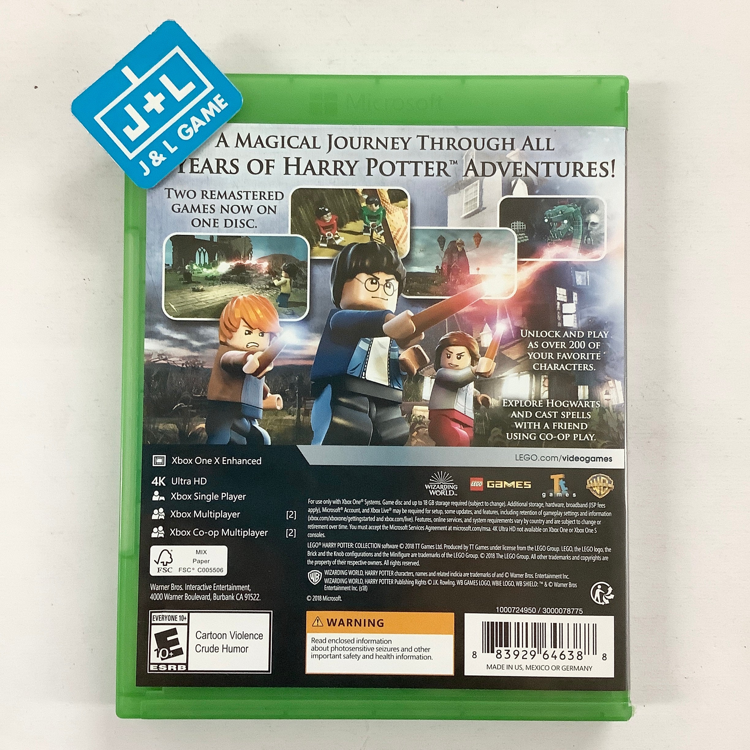 LEGO Harry Potter Collection - (XB1) Xbox One [Pre-Owned] Video Games WB Games   