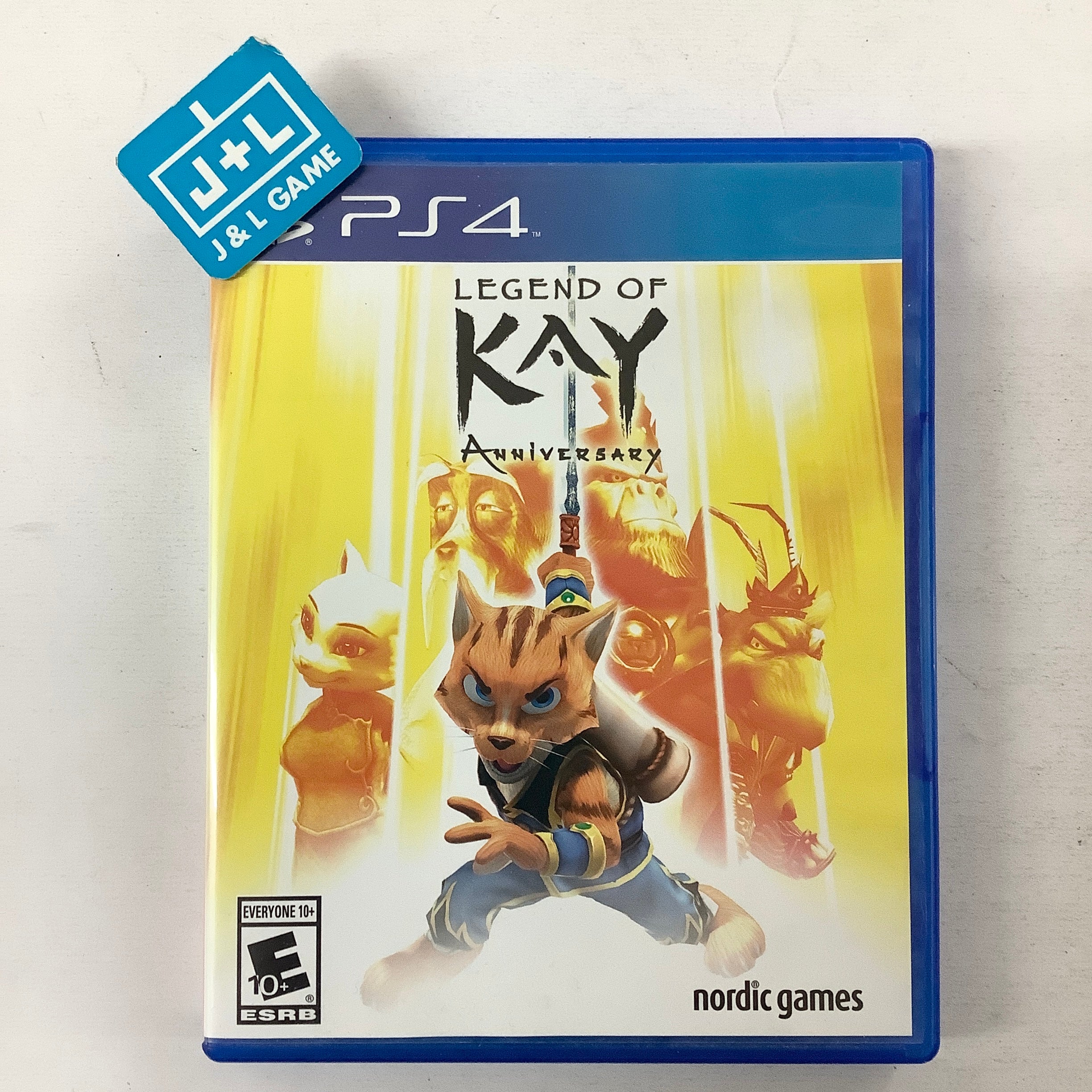 Legend of Kay Anniversary - (PS4) PlayStation 4 [Pre-Owned] Video Games THQ Nordic