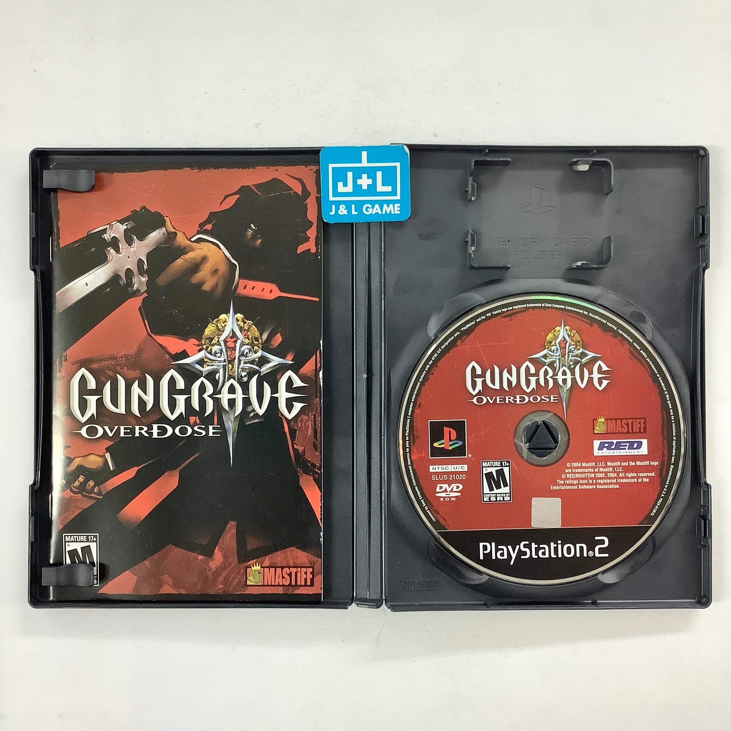 Gungrave Overdose - (PS2) PlayStation 2 [Pre-Owned] Video Games Sega   