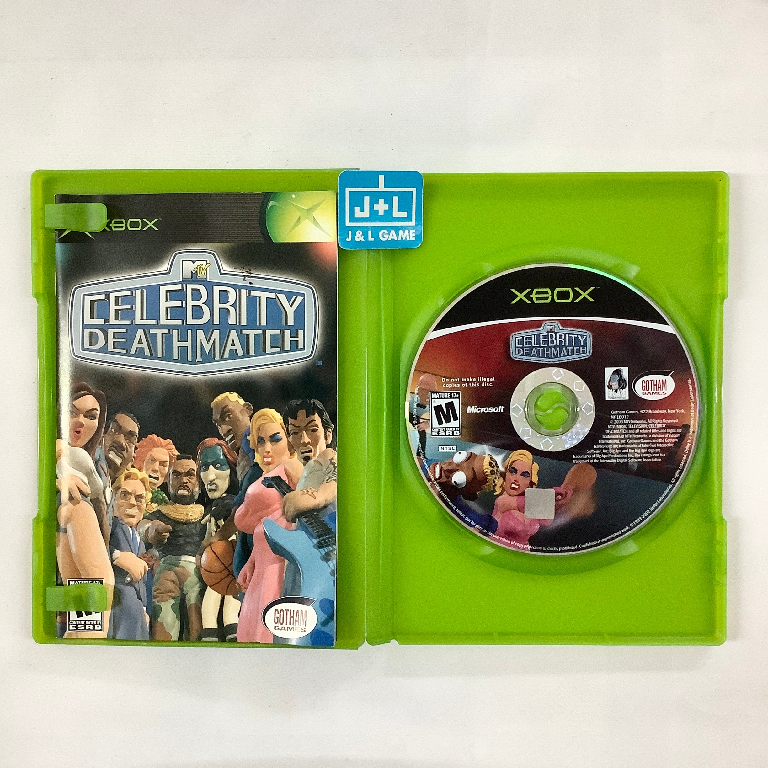 MTV's Celebrity Deathmatch - (XB) Xbox [Pre-Owned] Video Games Gotham Games   