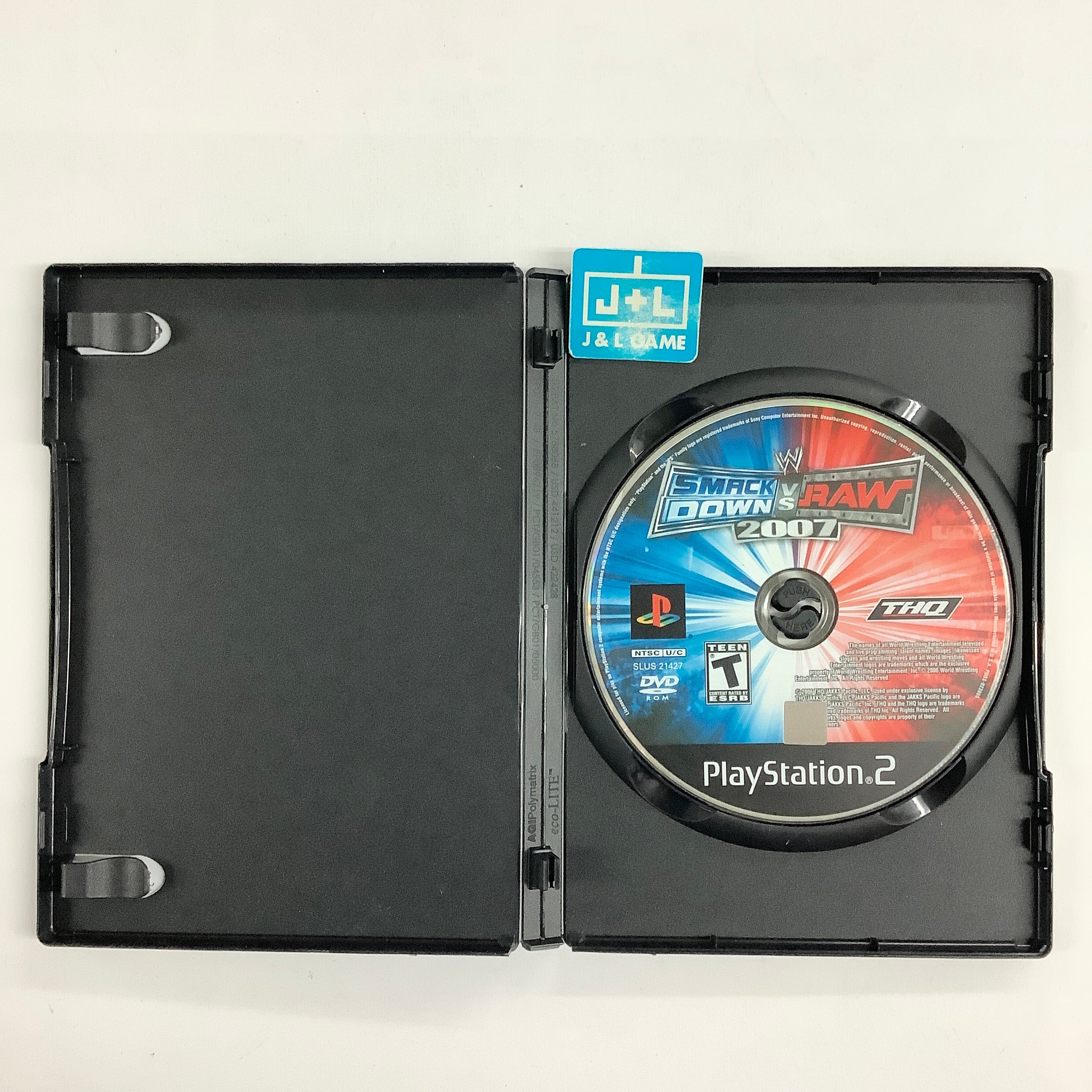 WWE SmackDown vs. Raw 2007 - (PS2) PlayStation 2 [Pre-Owned] Video Games THQ   