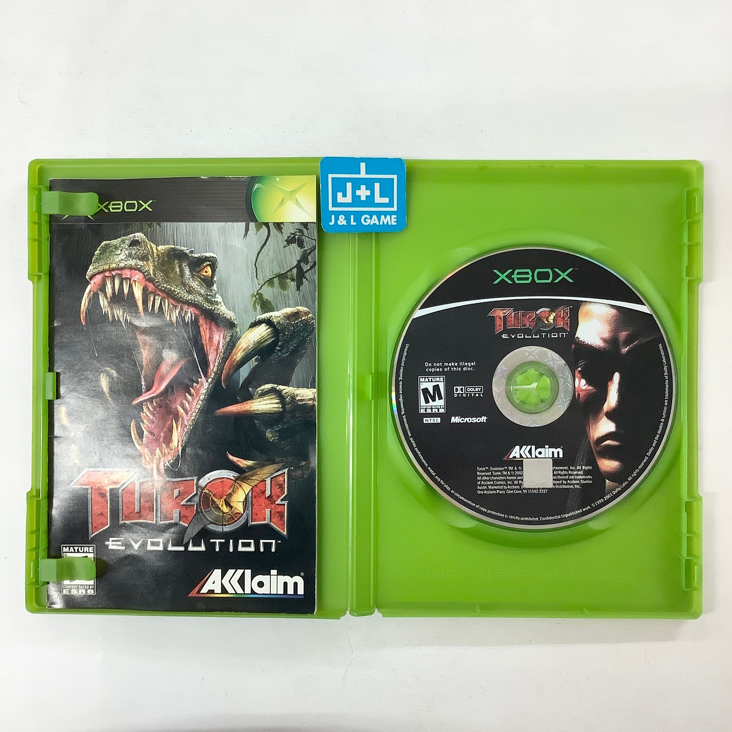 Turok: Evolution - (XB) Xbox [Pre-Owned] Video Games Acclaim   