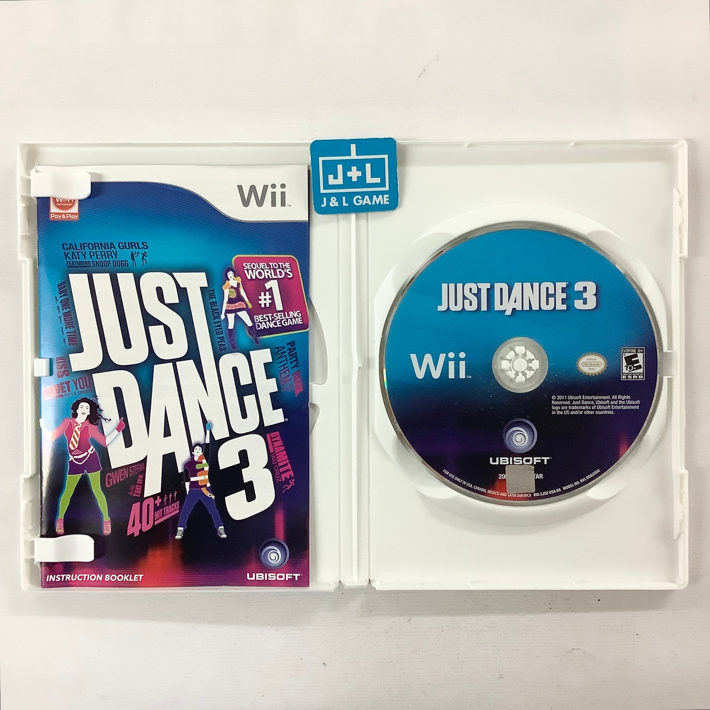 Just Dance 3 - Nintendo Wii [Pre-Owned] Video Games Ubisoft   