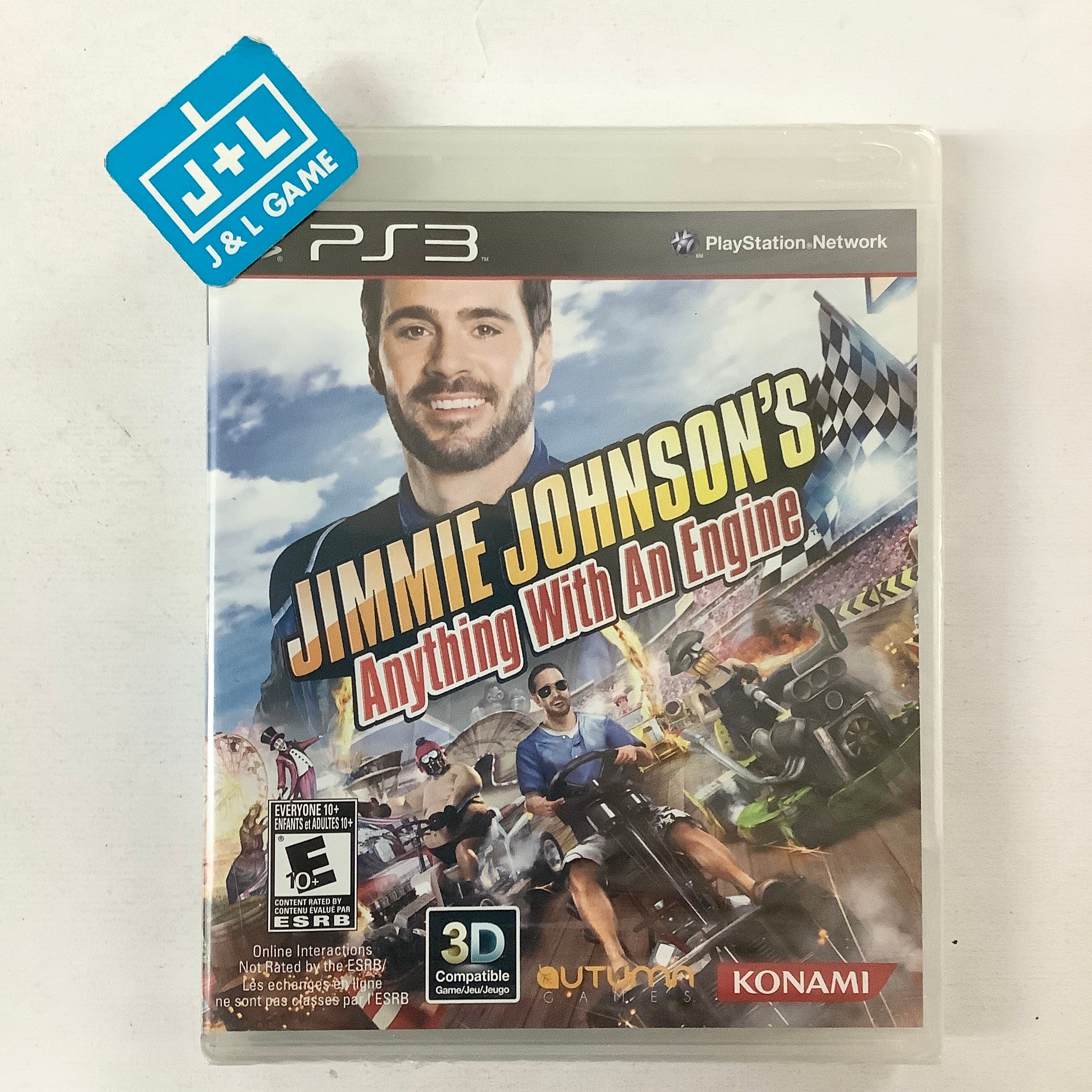 Jimmie Johnson's Anything With an Engine - (PS3) PlayStation 3 Video Games Konami   